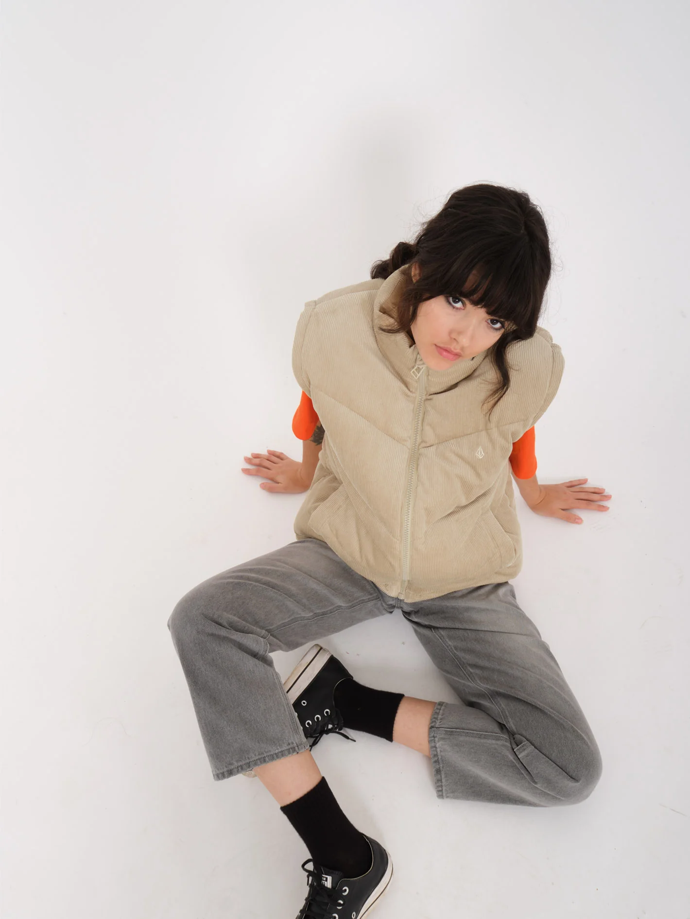Cord'N Puff Jacket - KHAKI - Image 10