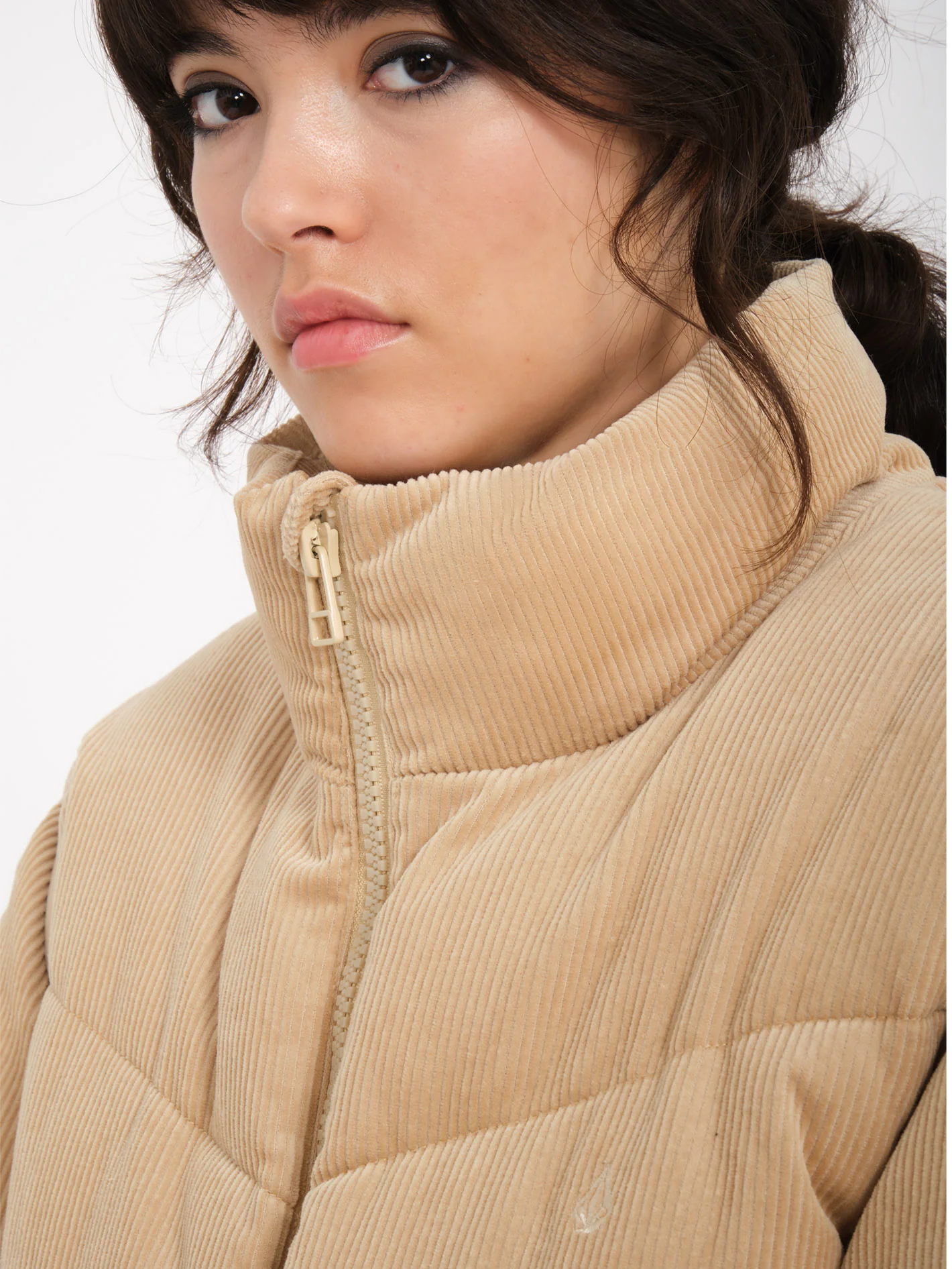 Cord'N Puff Jacket - KHAKI - Image 5