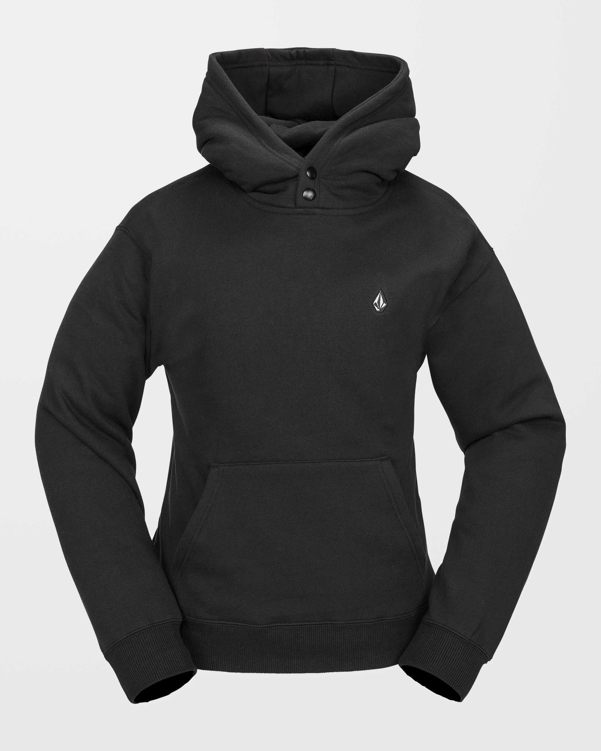 Costus Fleece Hoodie - Black - Image 3