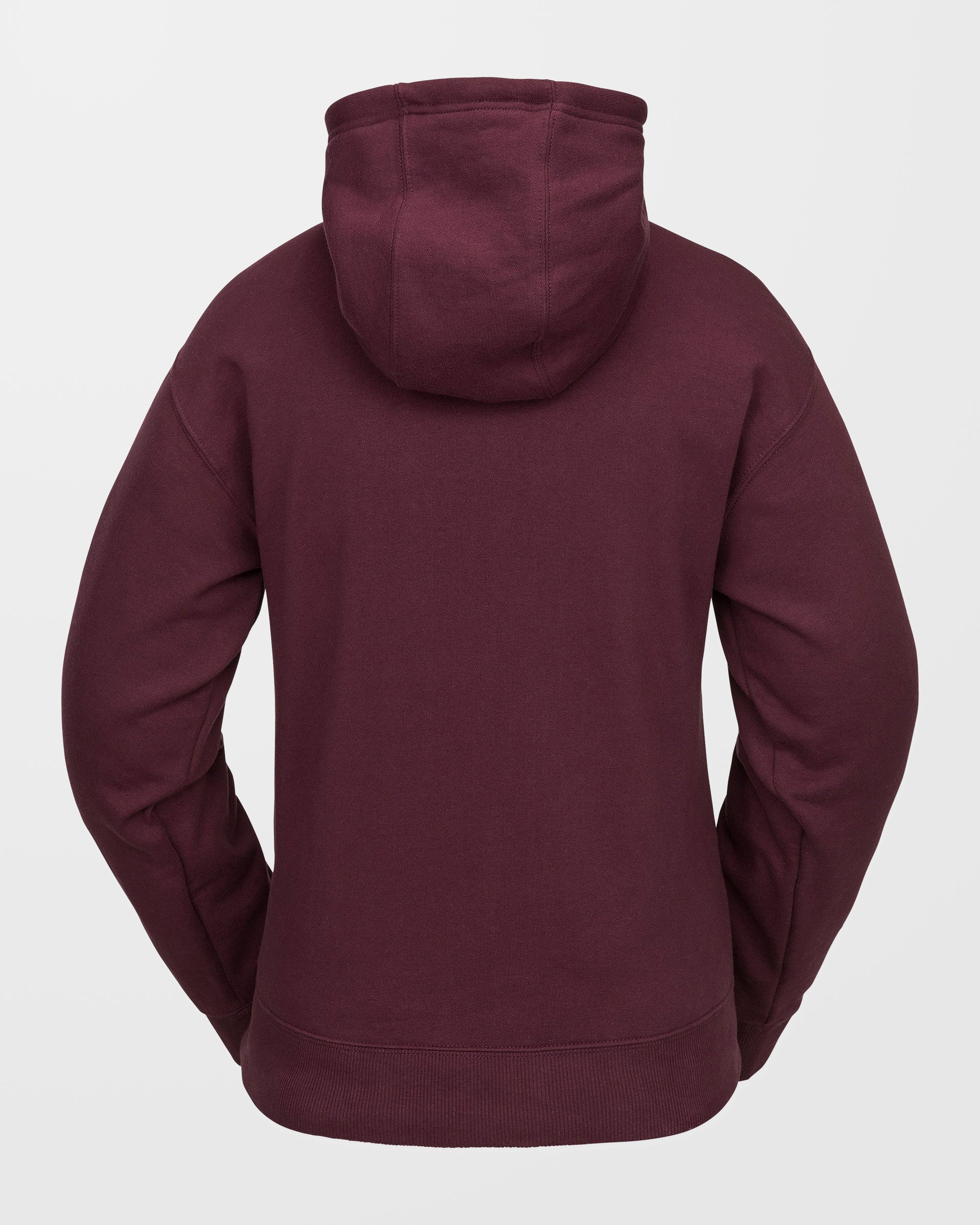 Costus Fleece Hoodie - Burgundy - Image 3
