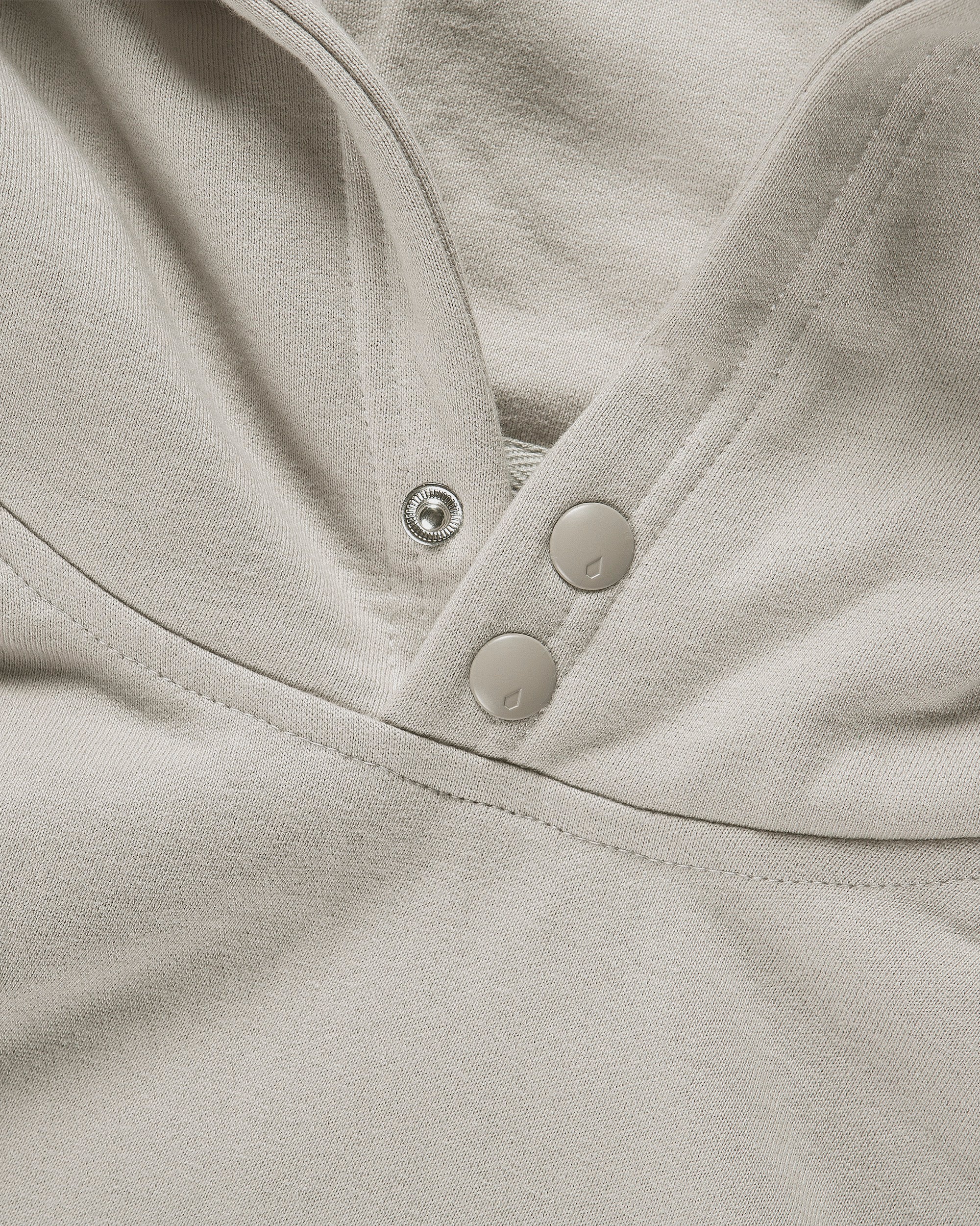 Costus Fleece Hoodie - Stone - Image 3