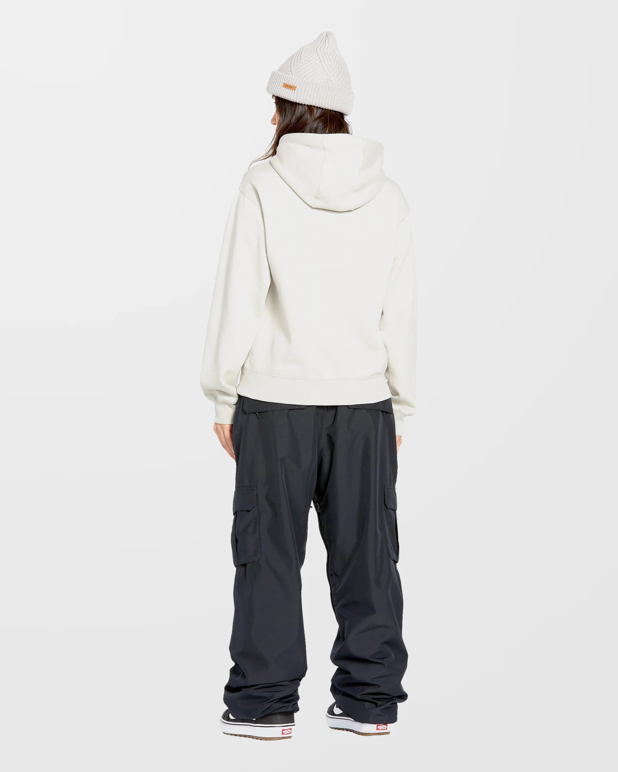 Costus Fleece Hoodie - Stone - Image 6