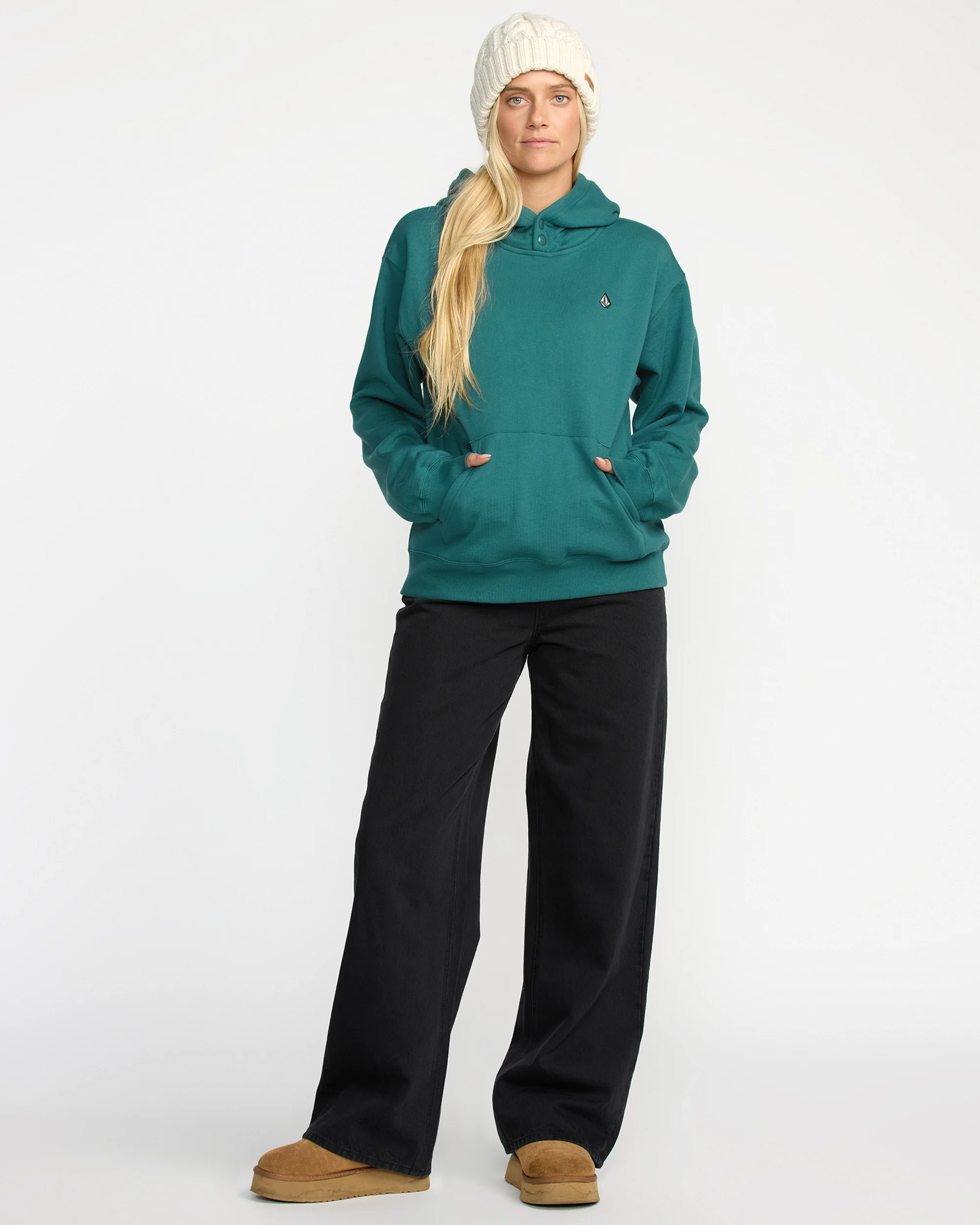 Costus Fleece Hoodie - Atlantic Deep - Image 3