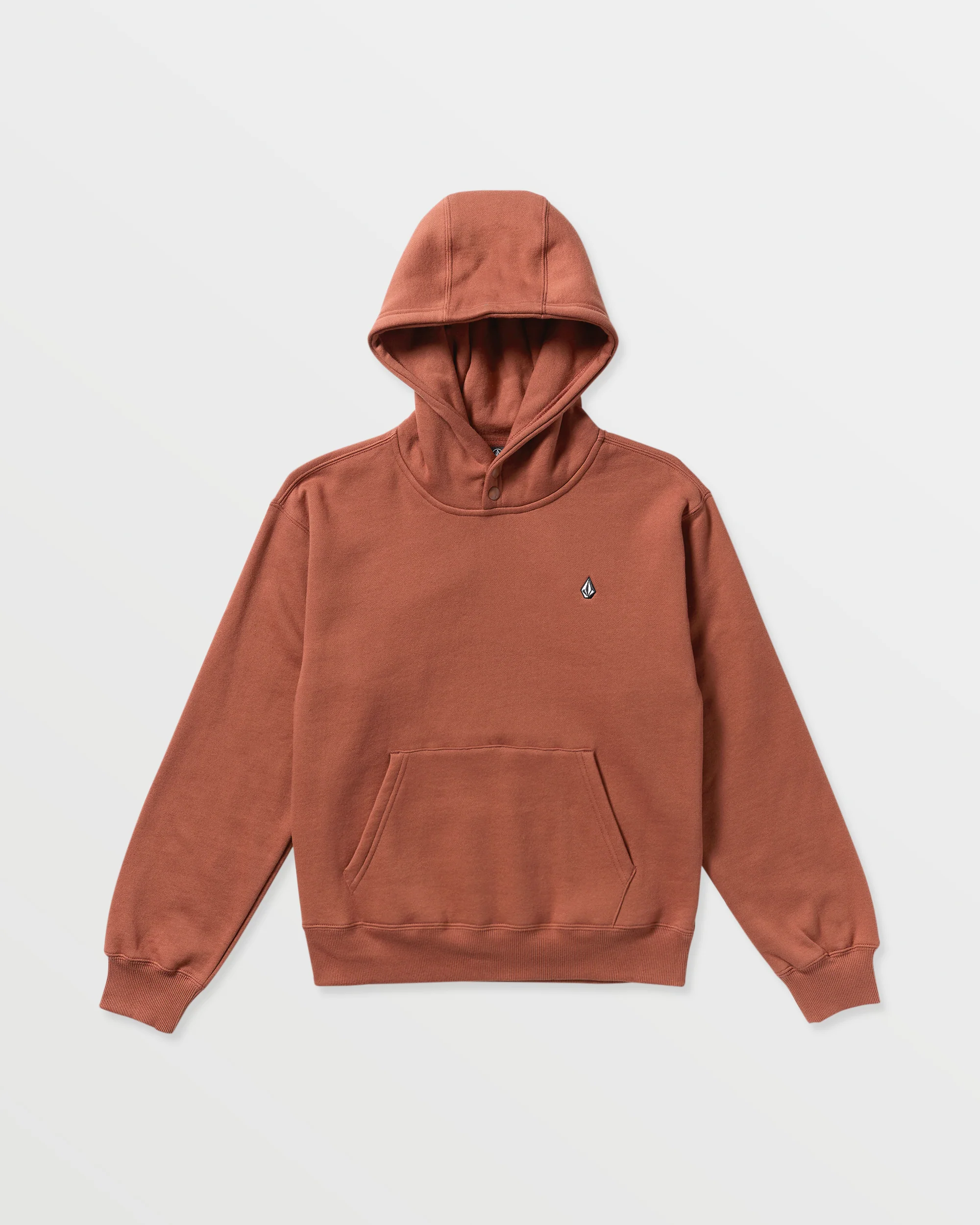 Costus Fleece Hoodie - Henna - Image 6