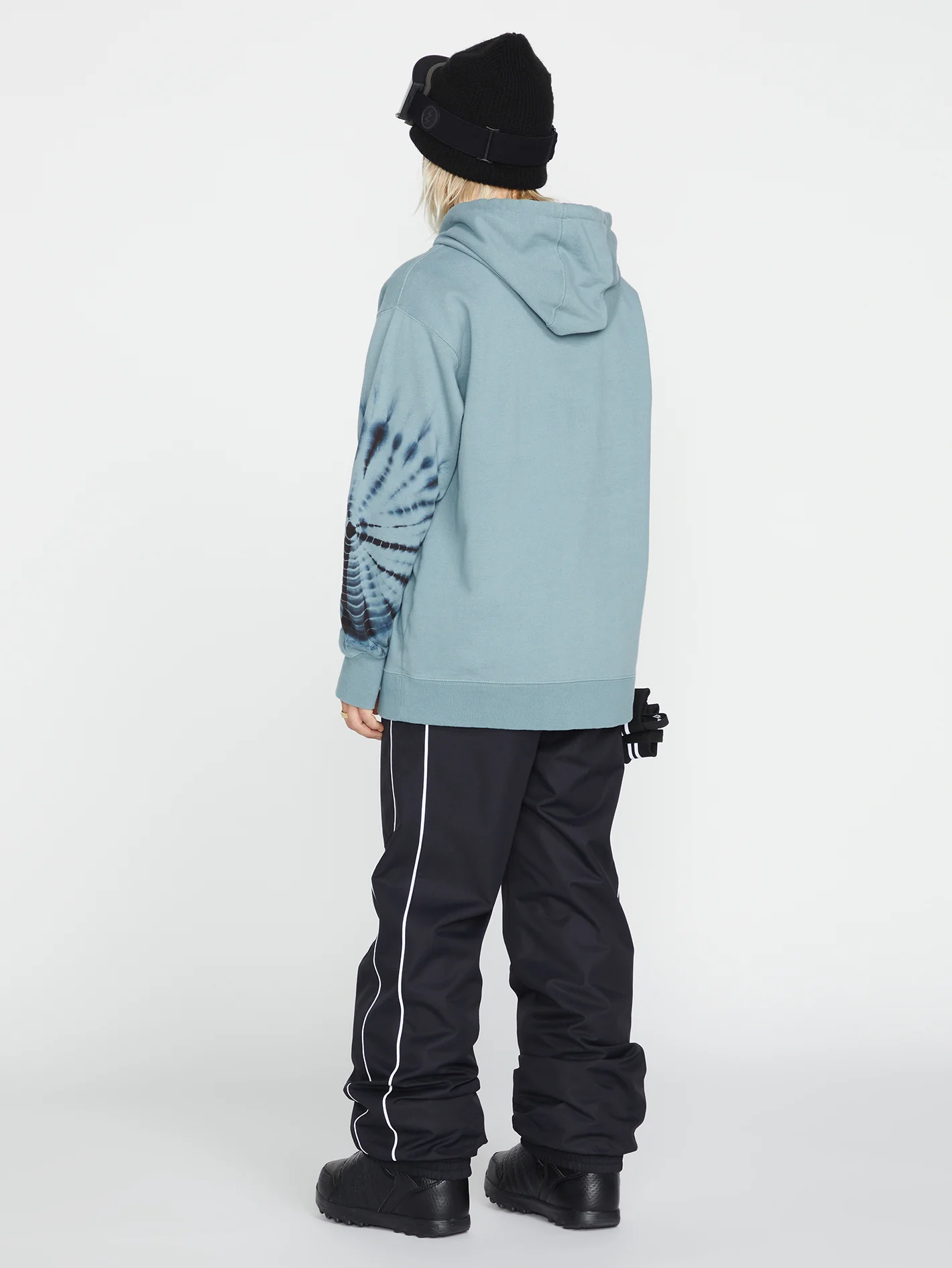 Costus Fleece Hoodie - Green Ash - Image 2