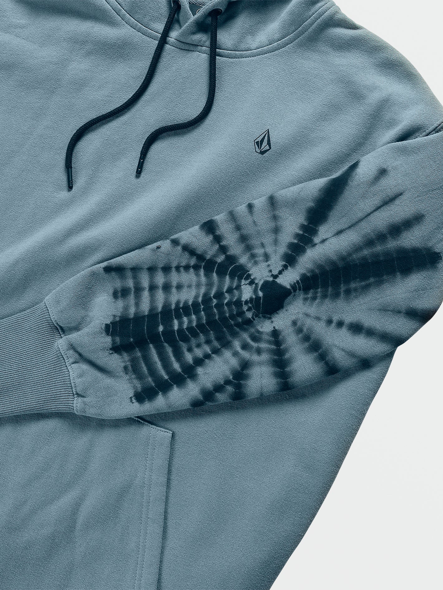 Costus Fleece Hoodie - Green Ash - Image 4