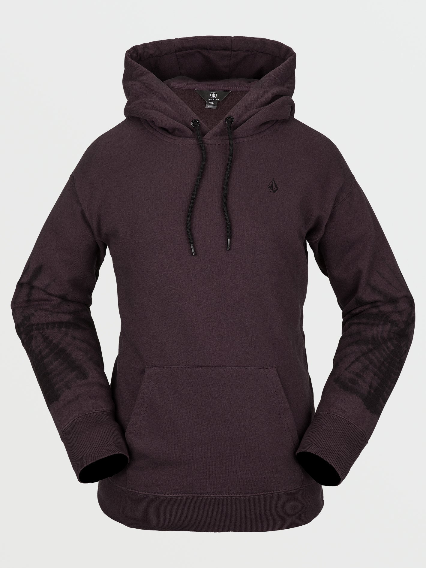 Costus Fleece Hoodie - Black Plum - Image 5