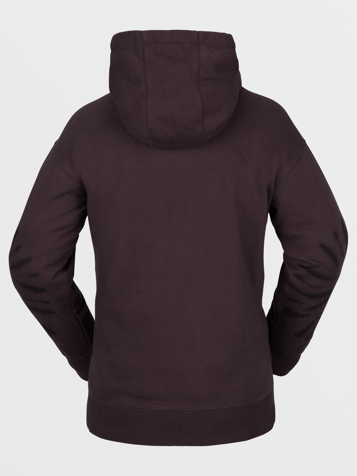 Costus Fleece Hoodie - Black Plum - Image 6