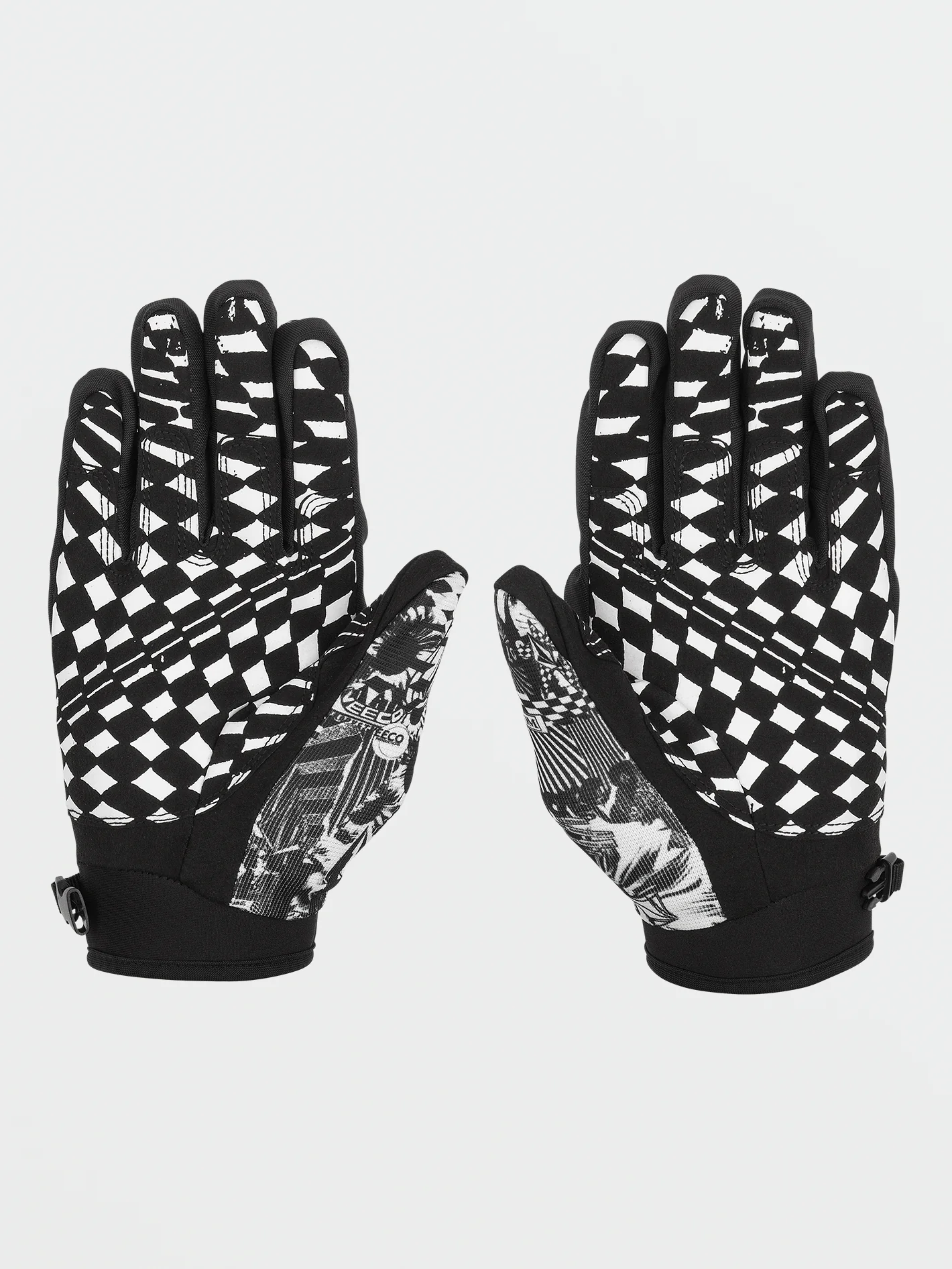 Crail Gloves - Black White - Image 2