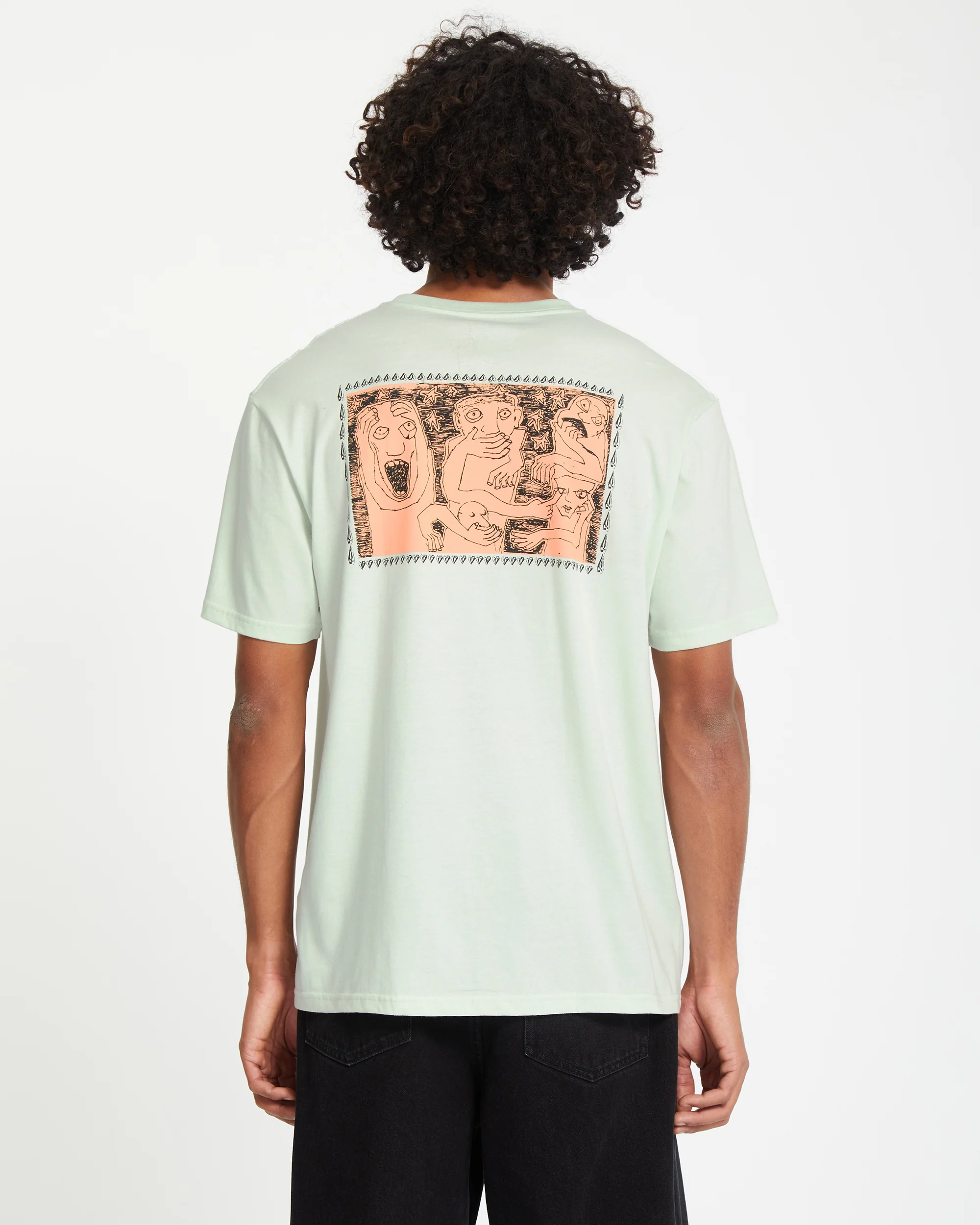 Crazybal T-shirt - CLOUD BLUE