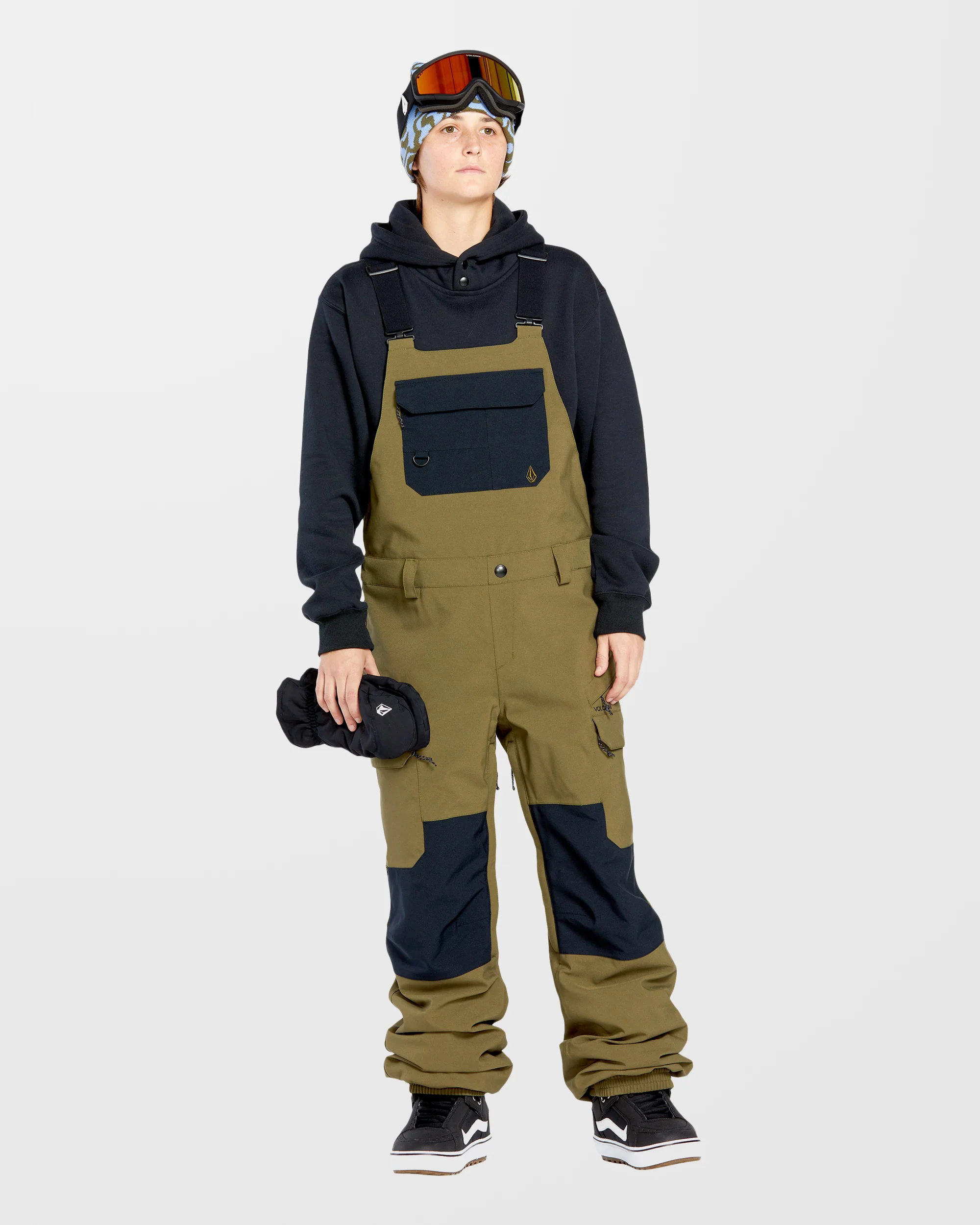 Creston 3D Stretch Bib Overall - Ivy - Image 3