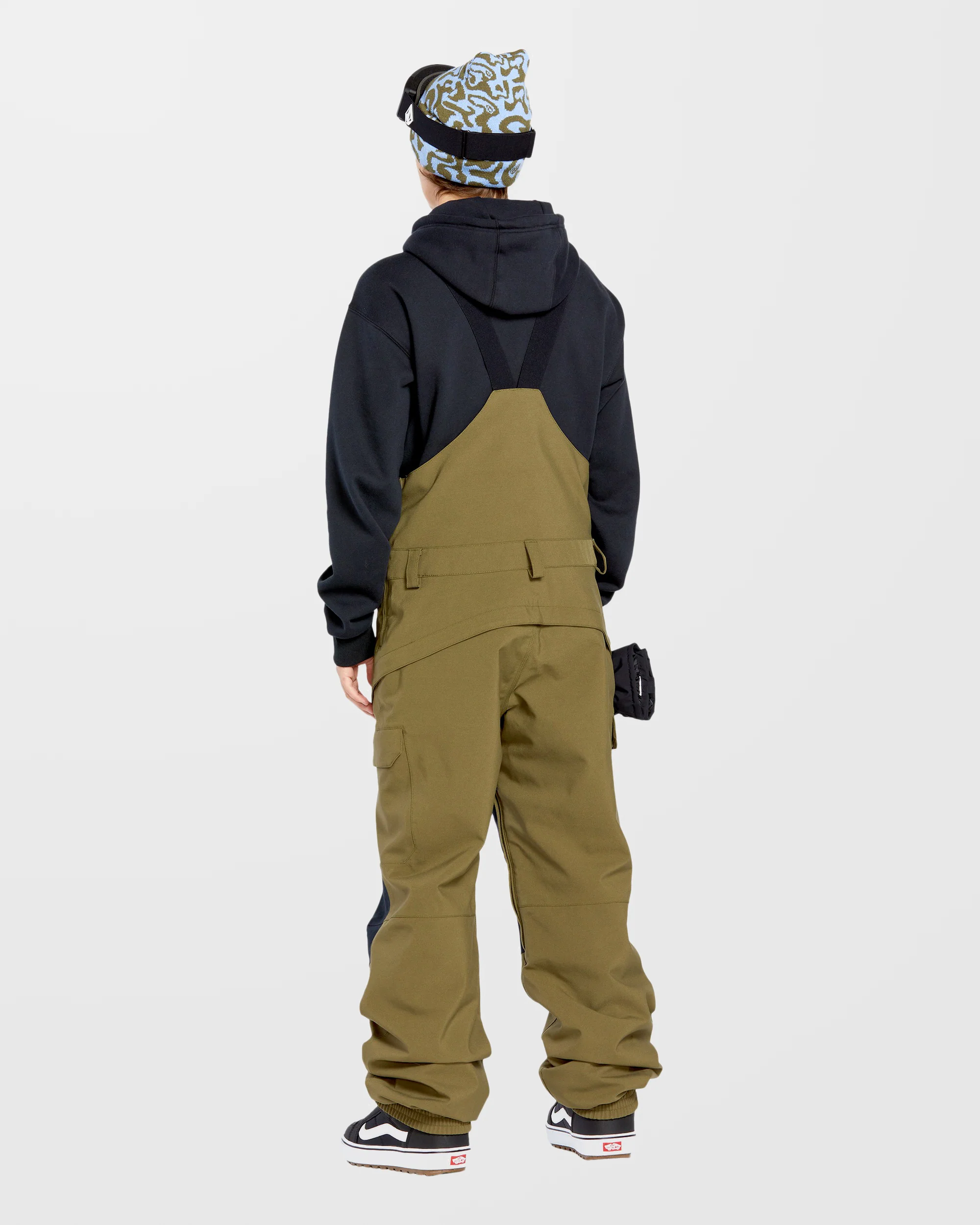 Creston 3D Stretch Bib Overall - Ivy - Image 4