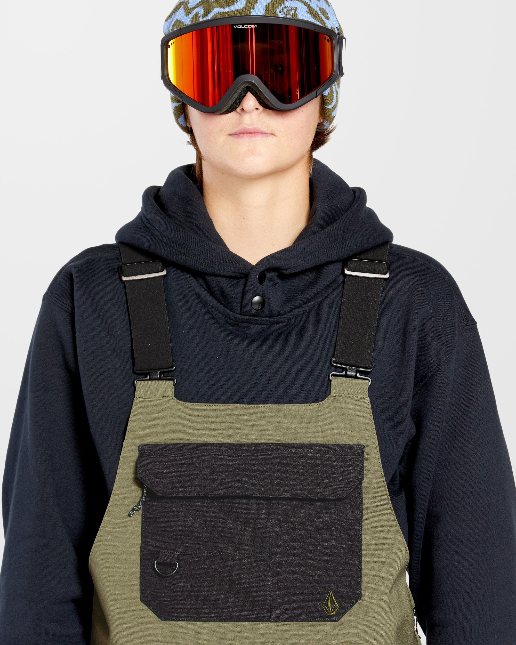 Creston 3D Stretch Bib Overall - Ivy - Image 5
