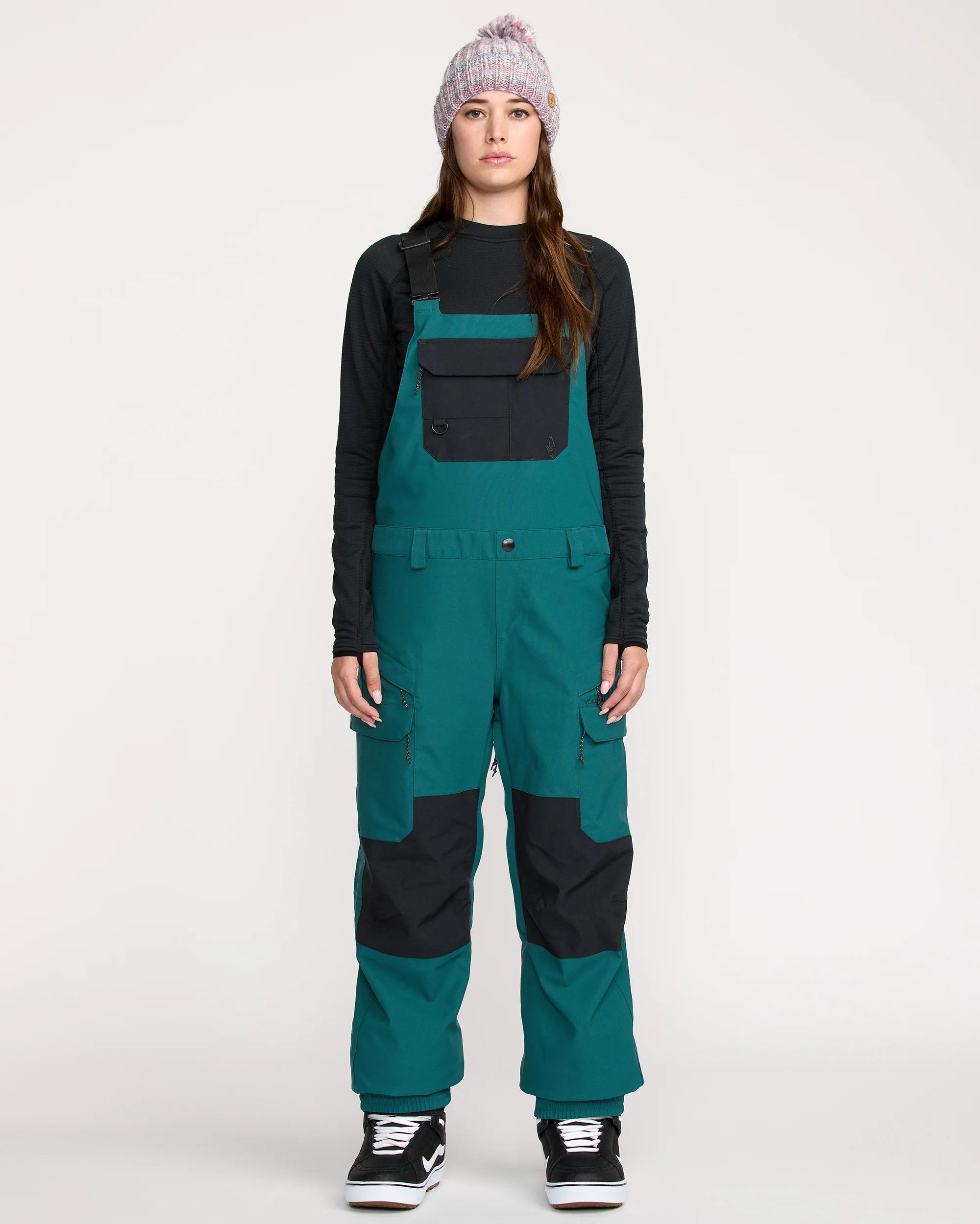 Creston 3D Stretch Bib Overall - Atlantic Deep