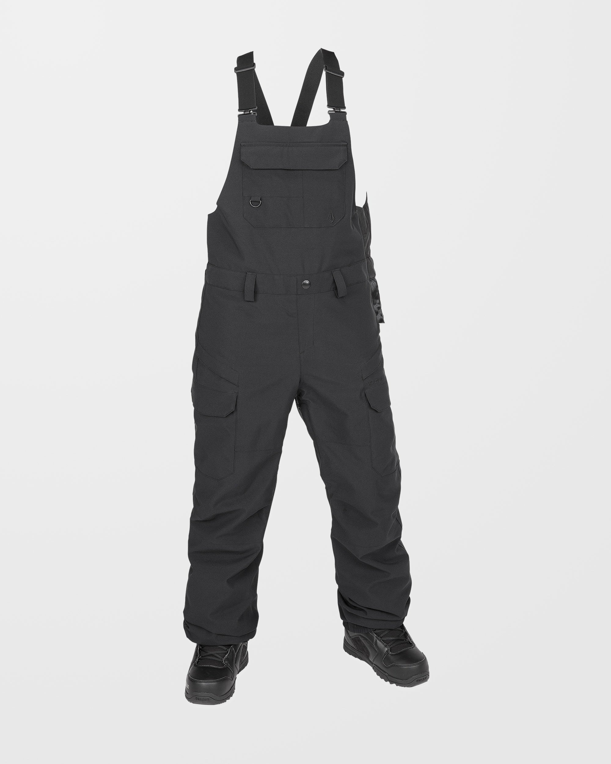 Creston 3D Stretch Bib Overall - Black - Image 4