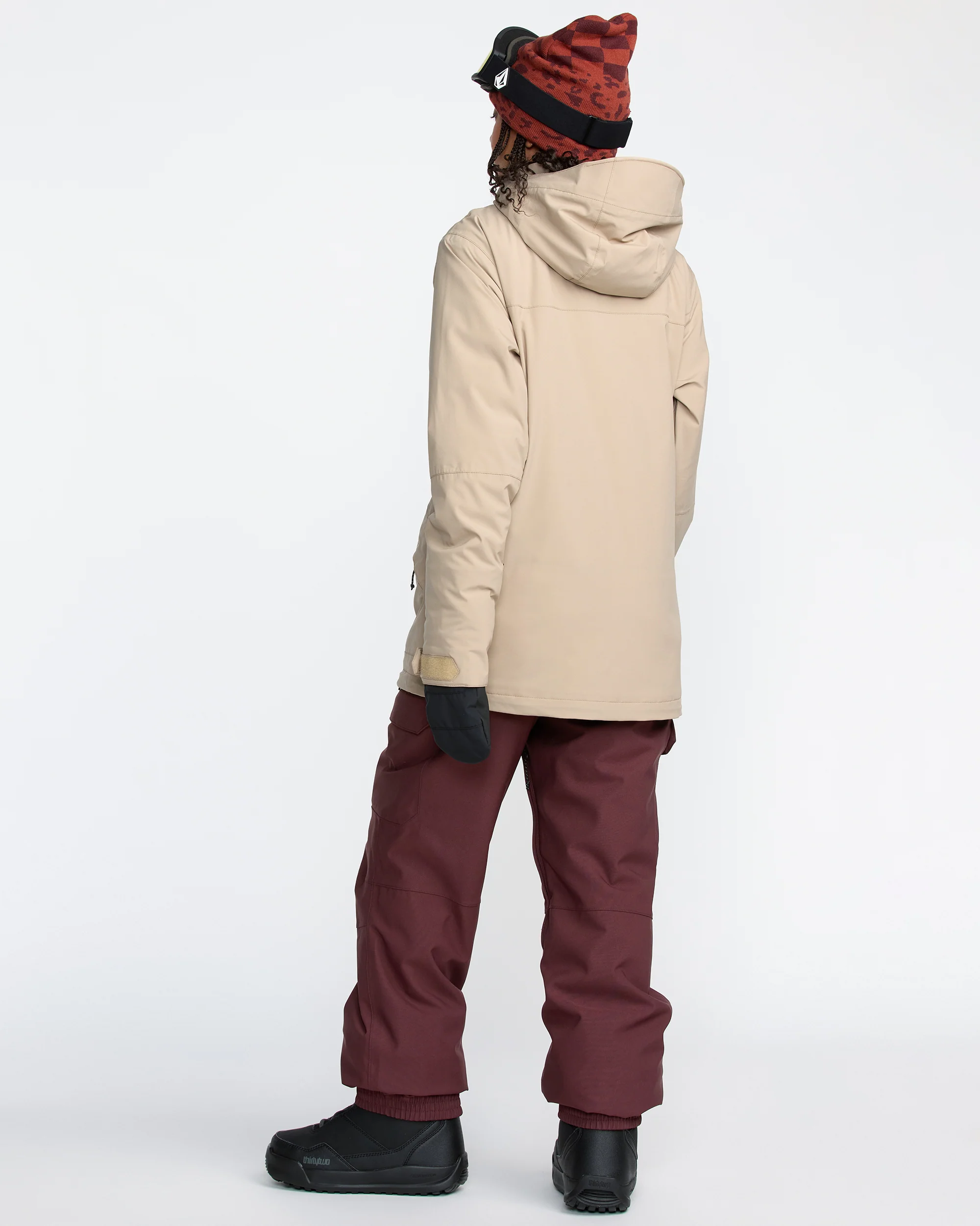 Creston 3D Stretch Bib Overall - Oxblood - Image 4