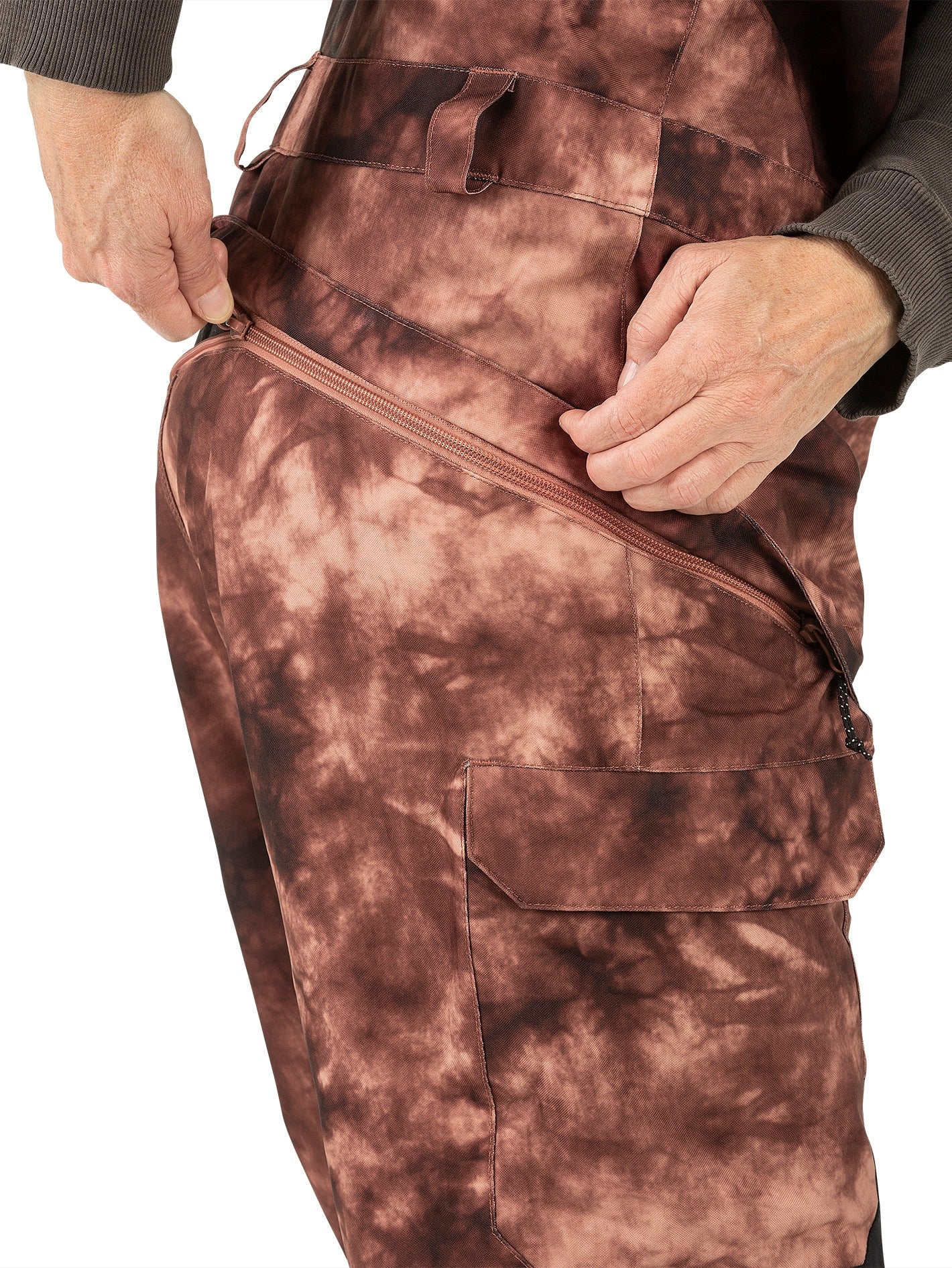 Creston 3Dstretch Bib Overall - PINK SALT WASH - Image 6
