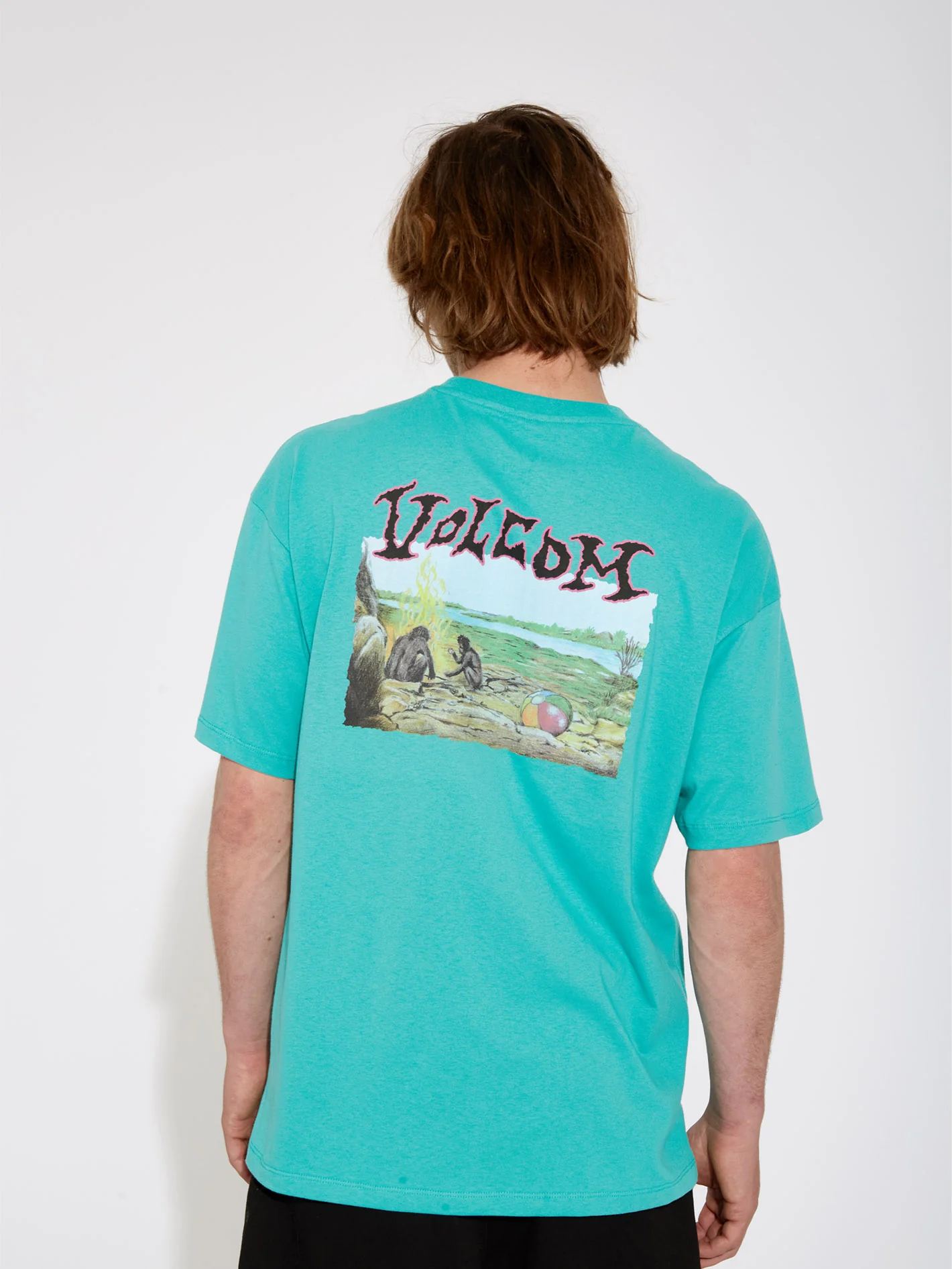 Crossworld T-shirt - TEMPLE TEAL