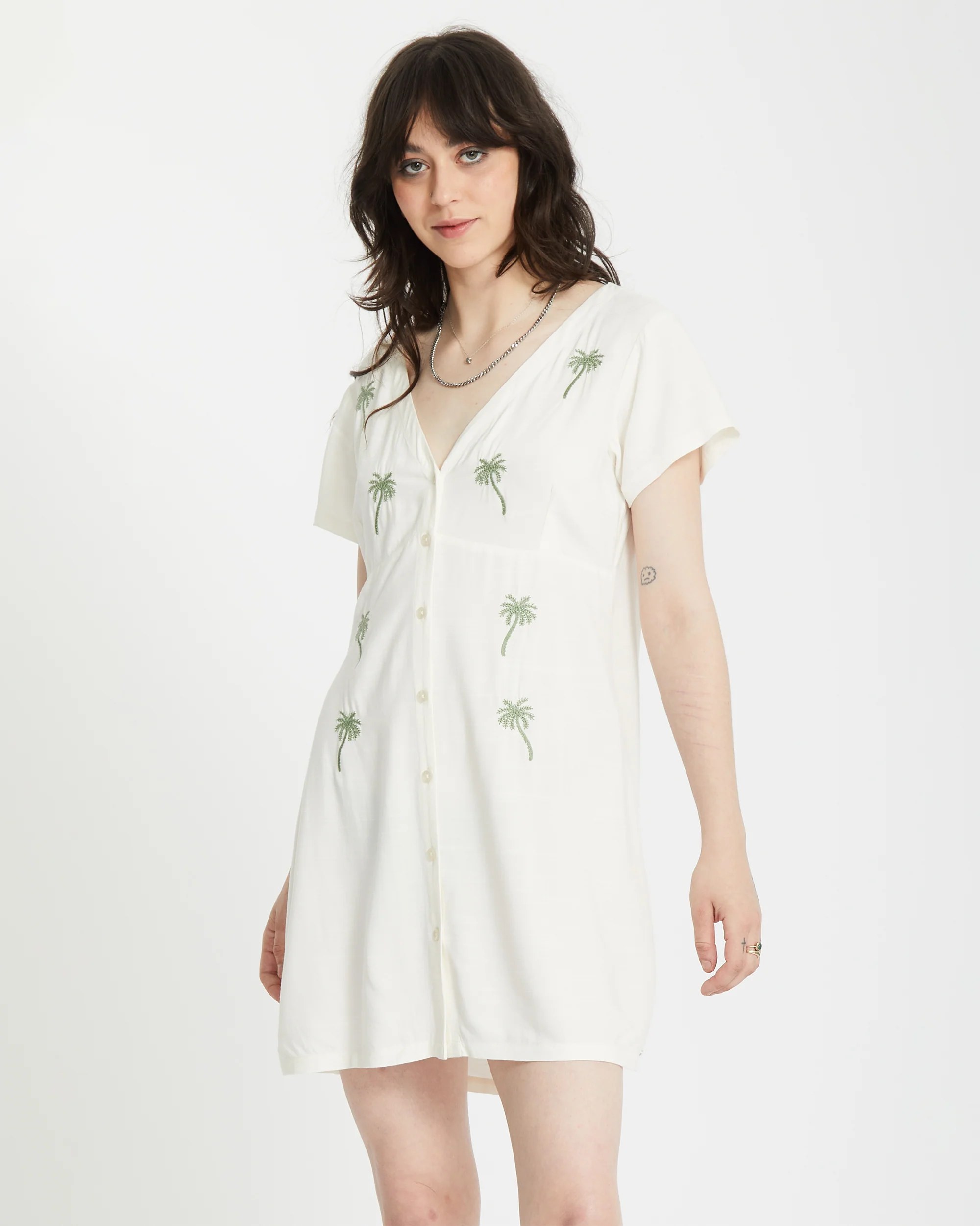 Crunk Punk Dress - BONE - Image 3