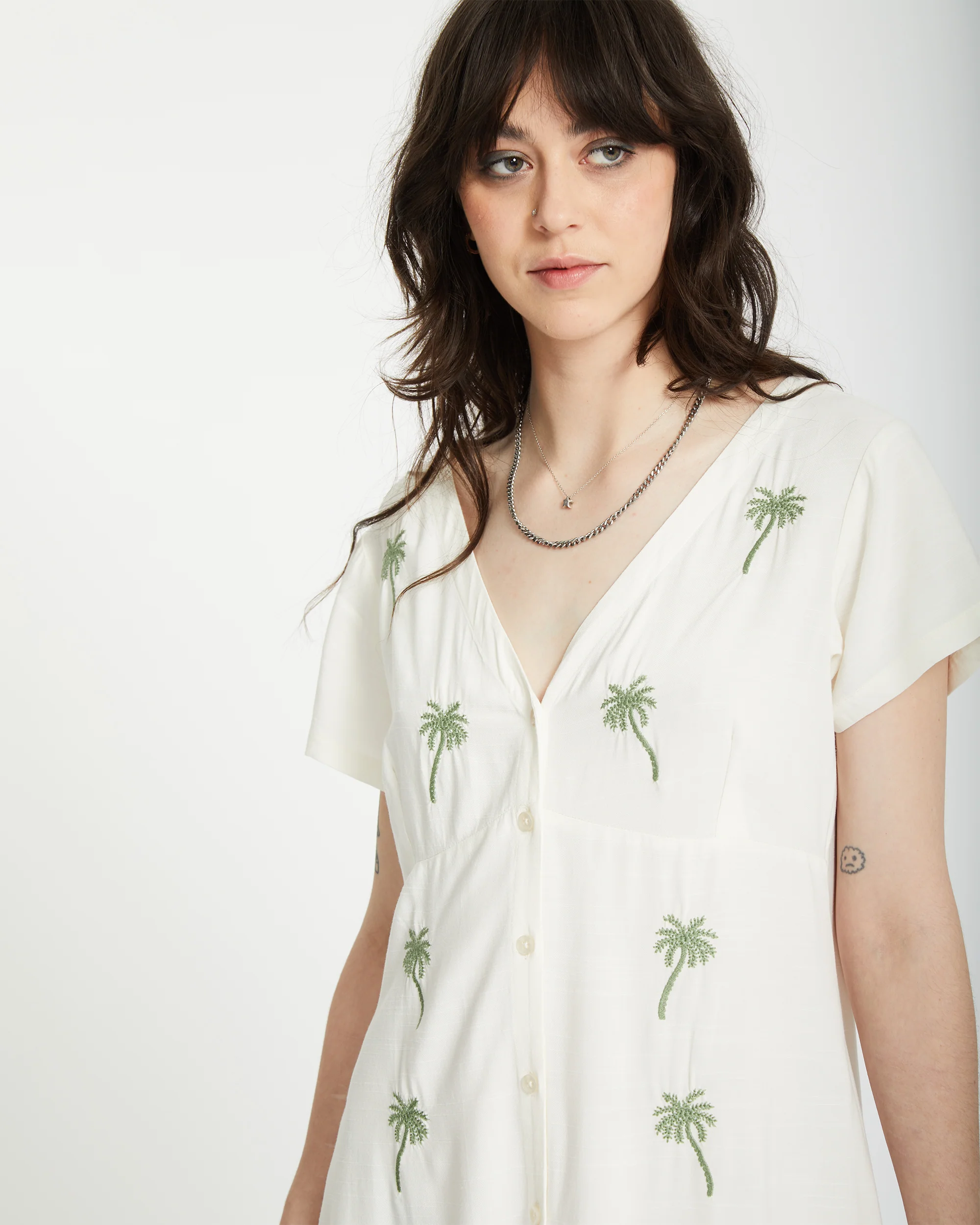 Crunk Punk Dress - BONE - Image 4