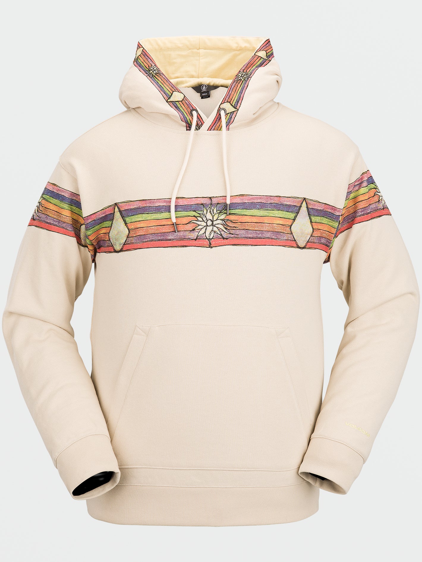 D.I. Fleece Hoodie - Off White - Image 2