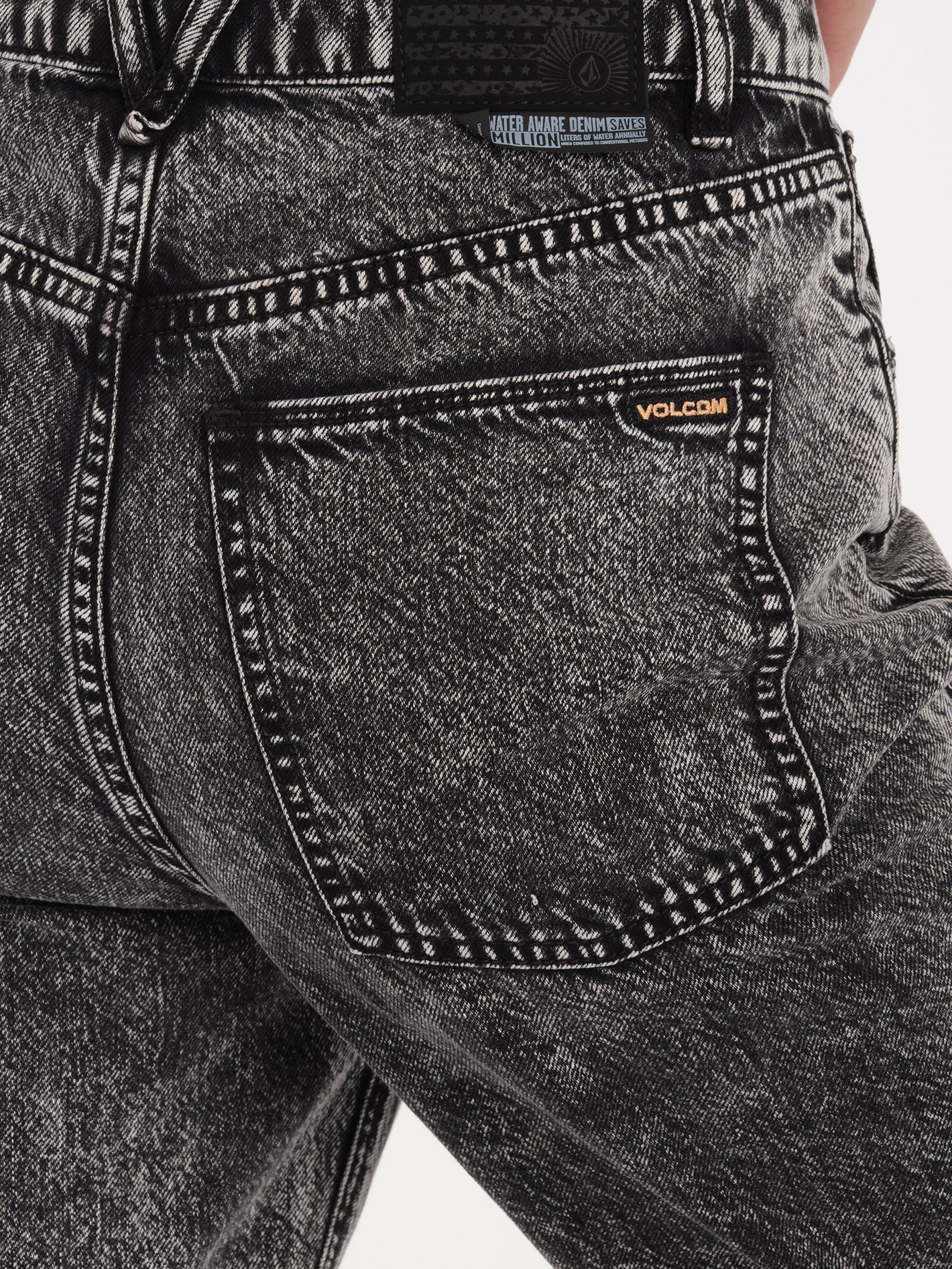 Daddio Jeans - ACID BLACK - Image 4