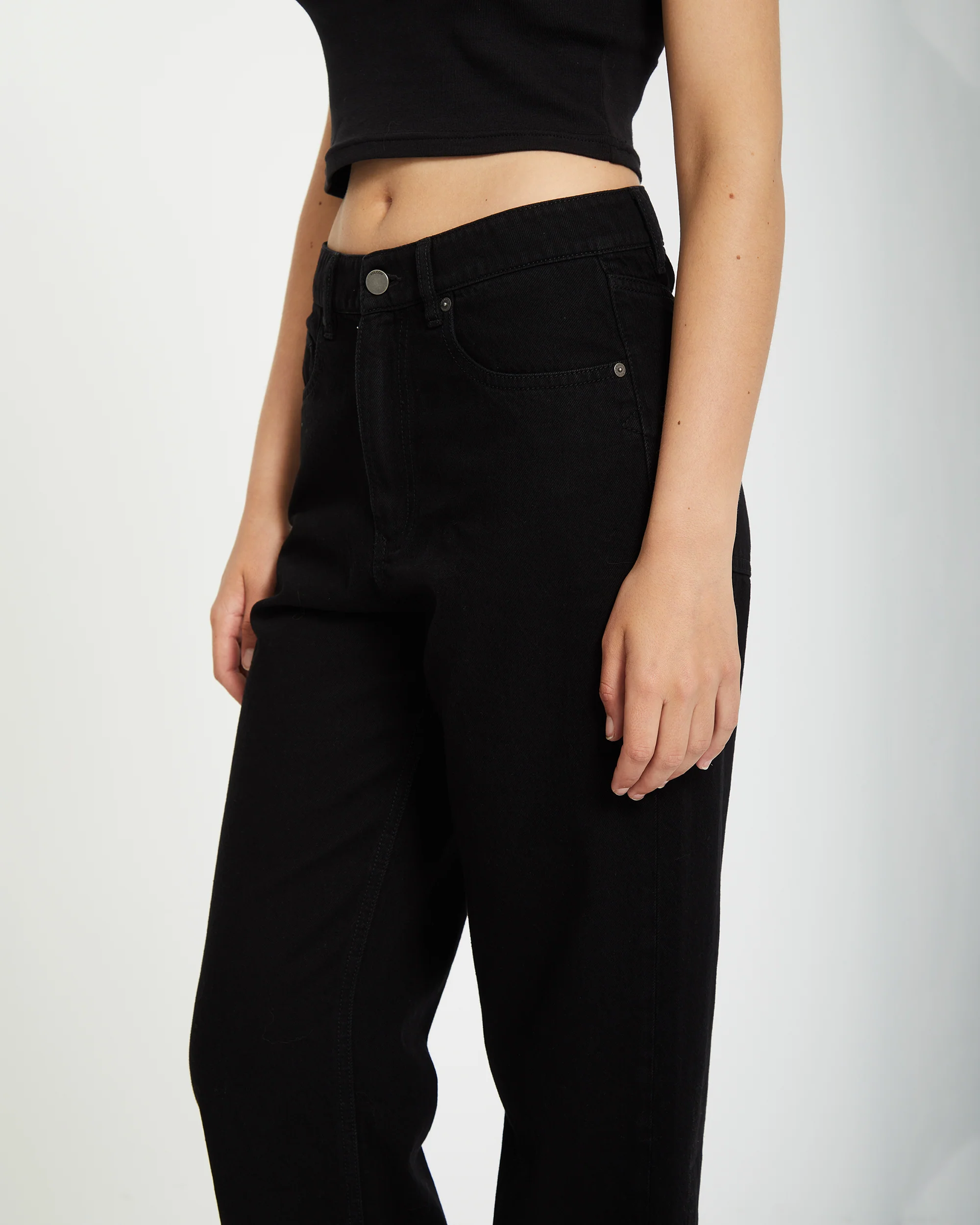 Daddio Jeans - BLACK - Image 3