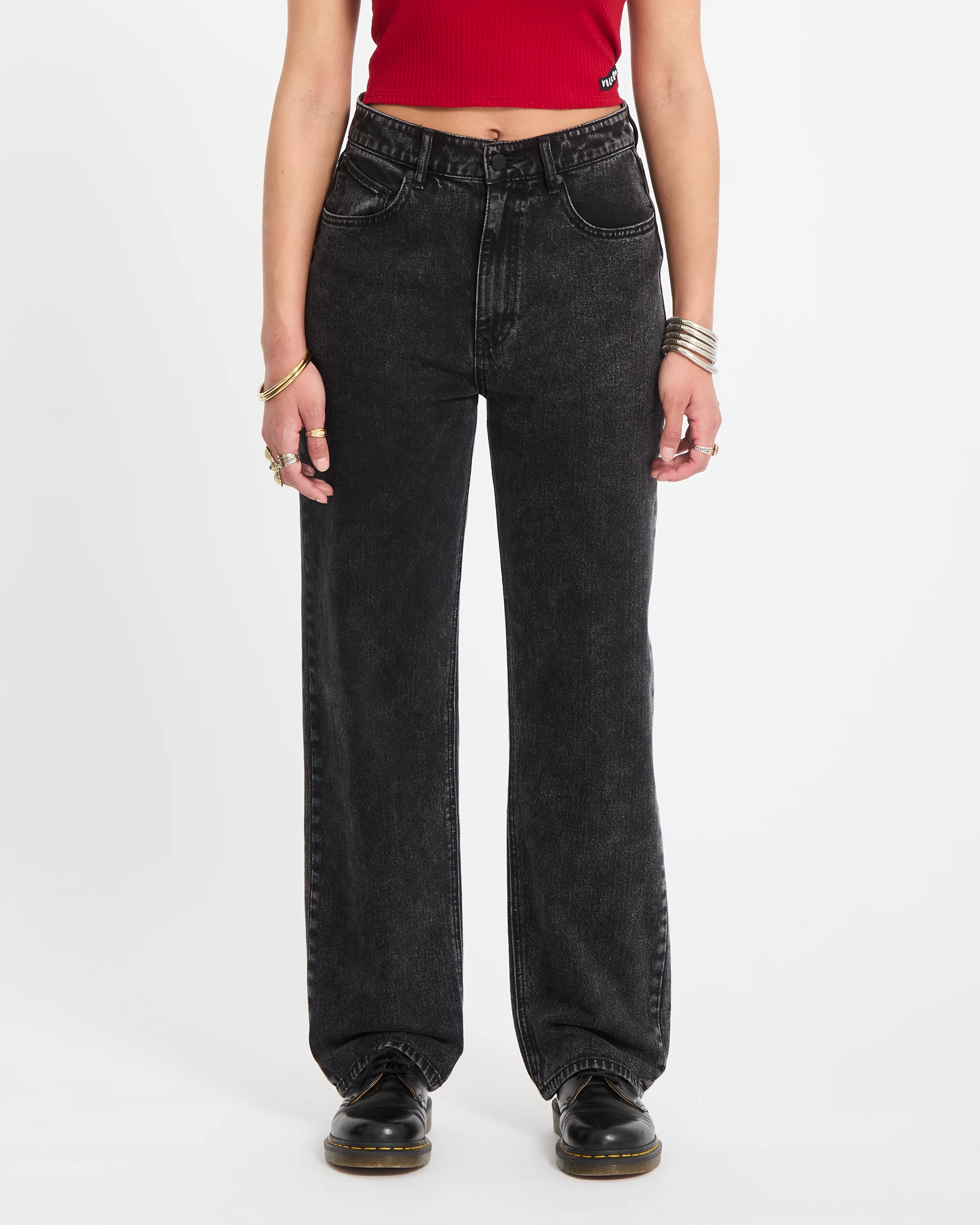 Daddio Jeans - Blackity Black - Image 3
