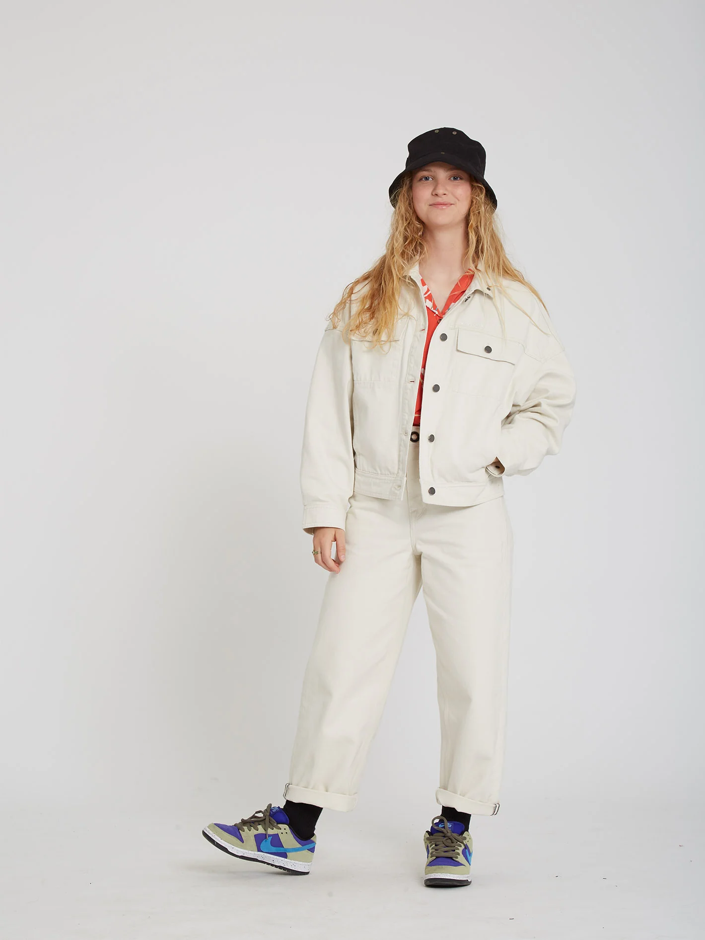 Deelyght Denim Jacket - CLOUD - Image 9
