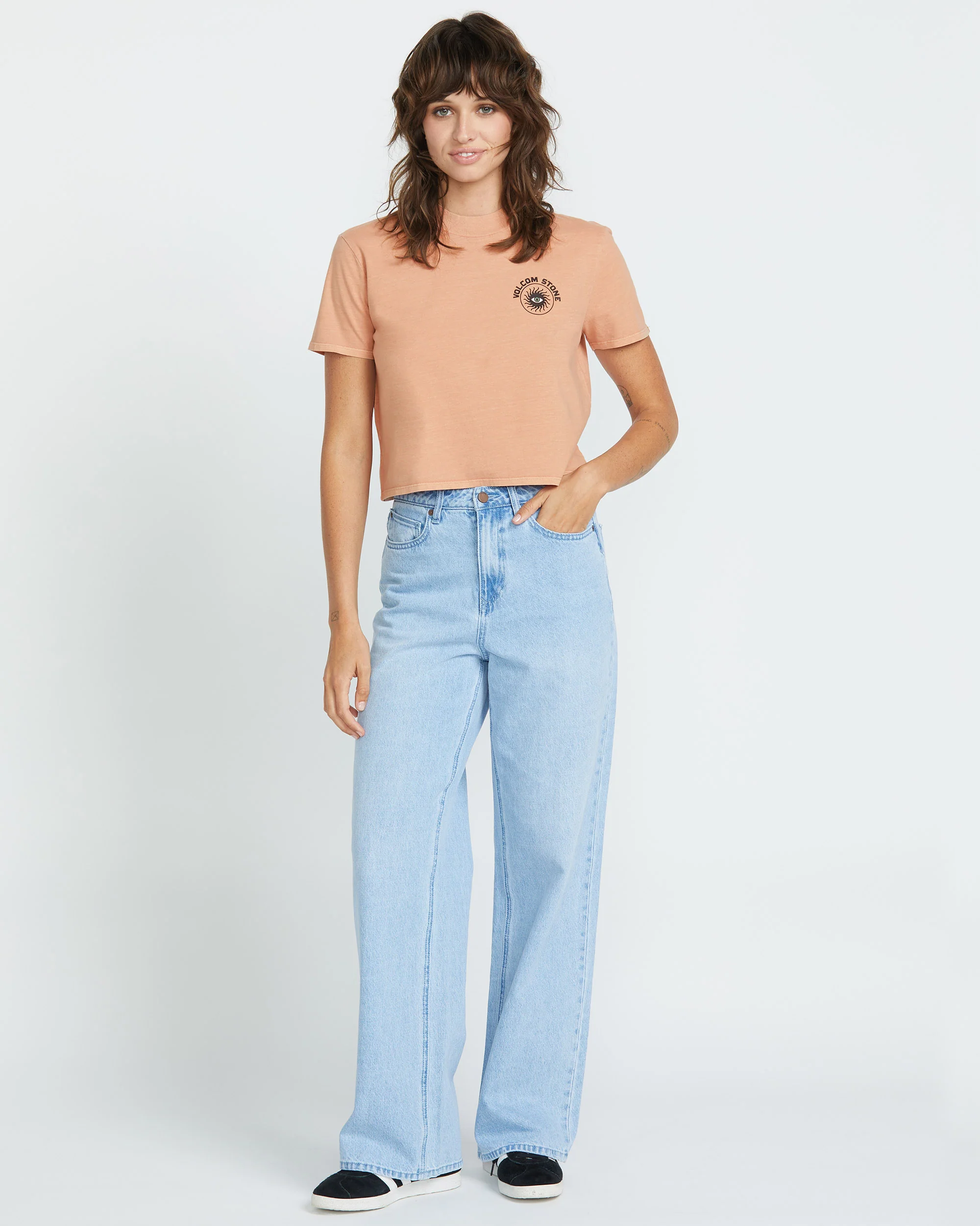 Dial T-shirt - SAND BROWN - Image 4