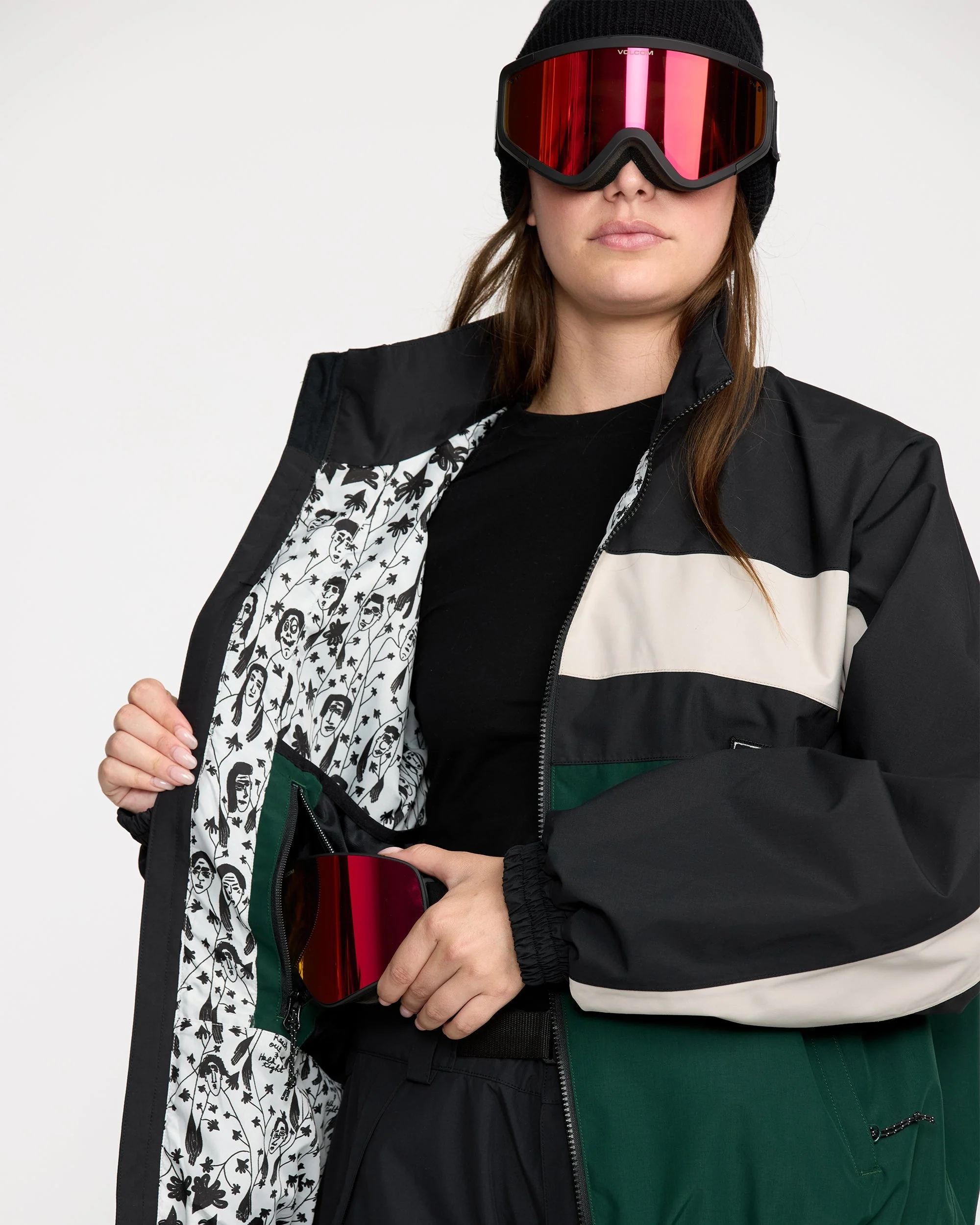 Dlm Jacket - Black Green - Image 9