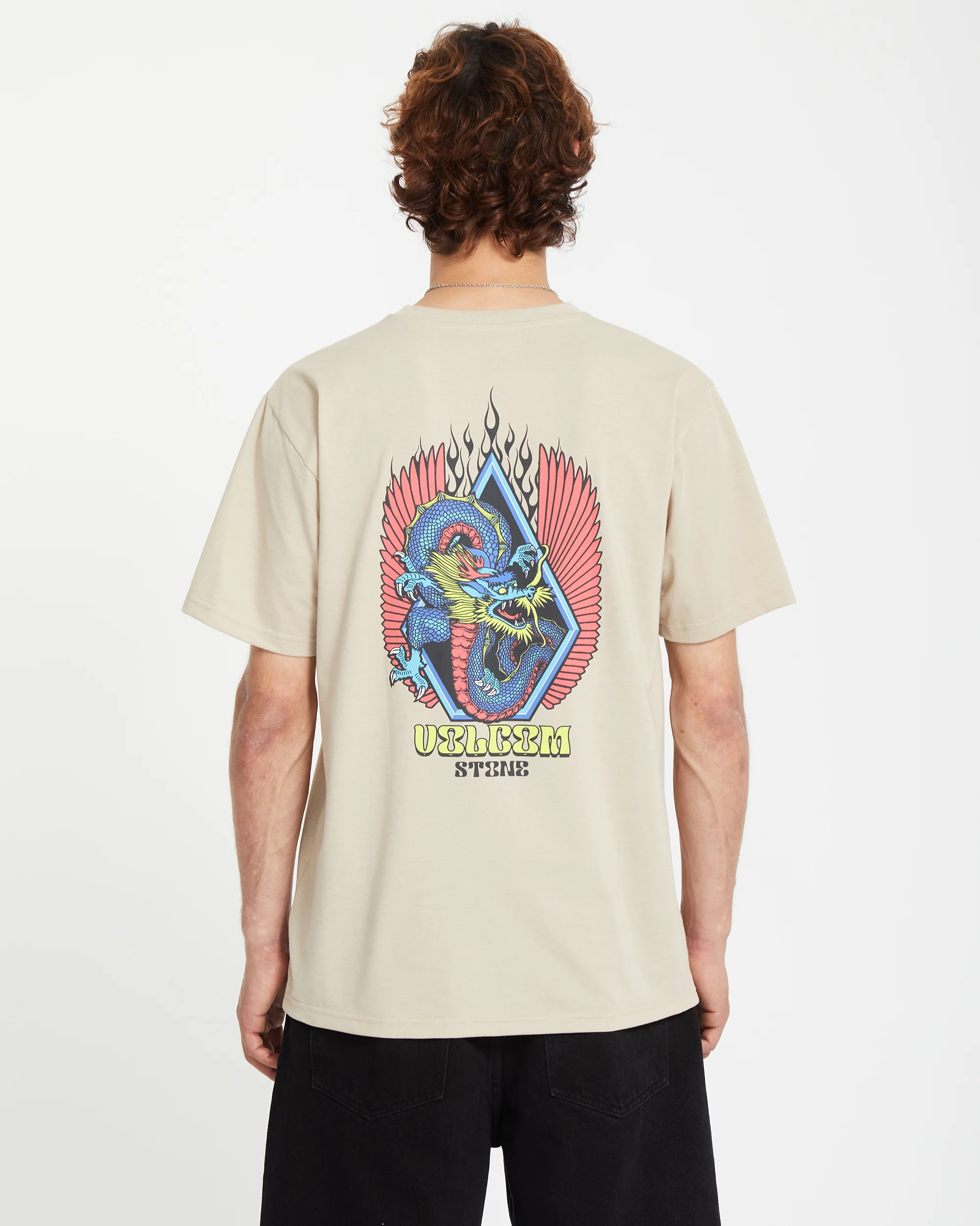 Draggin Stone T-shirt - LIGHT KHAKI