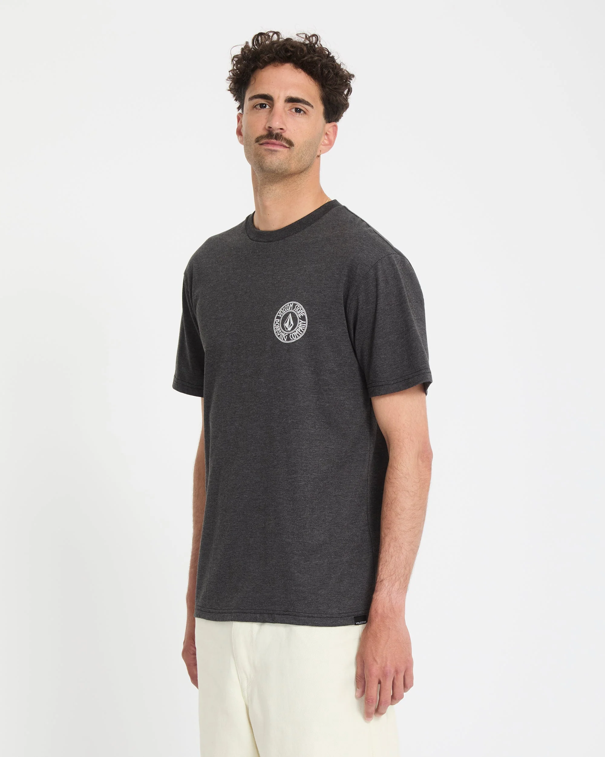 Drain You T-Shirt - Heather Black - Image 3