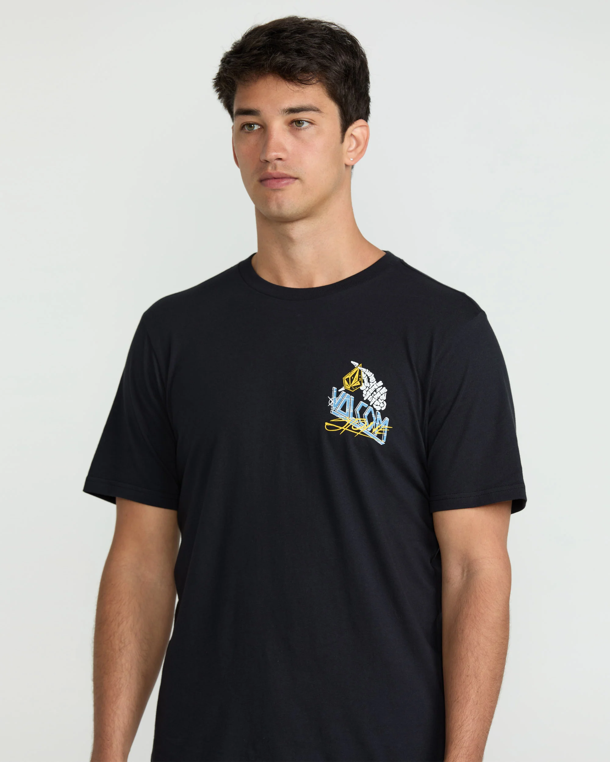 Dropped This T-Shirt - Antique Black - Image 3