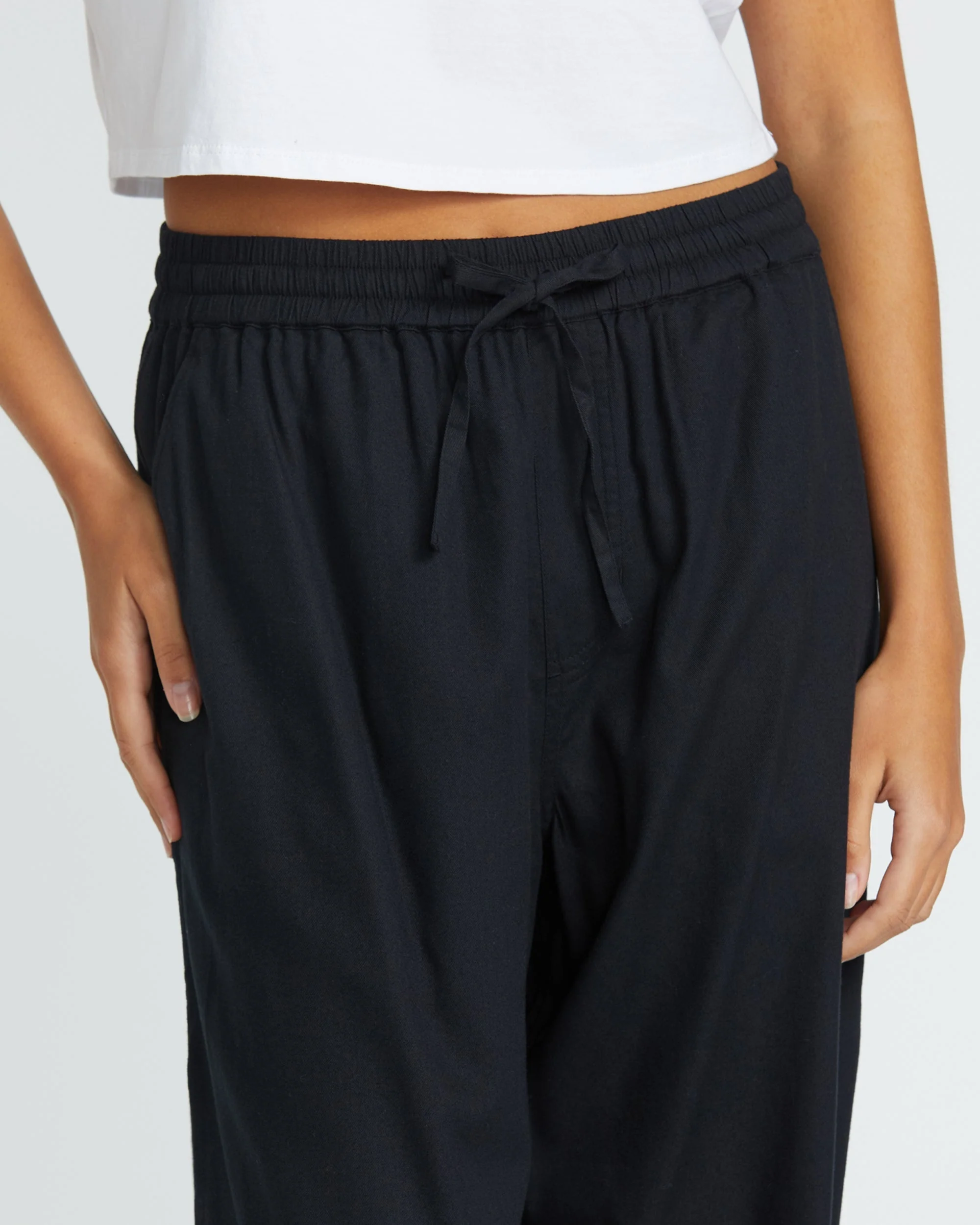 Dropping In Trousers - Black - Image 3