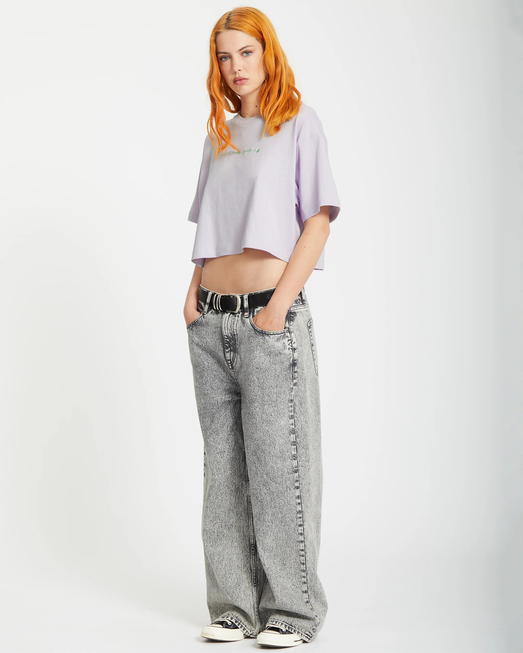 Drumstone T-shirt - DUSTY LAVENDER - Image 4