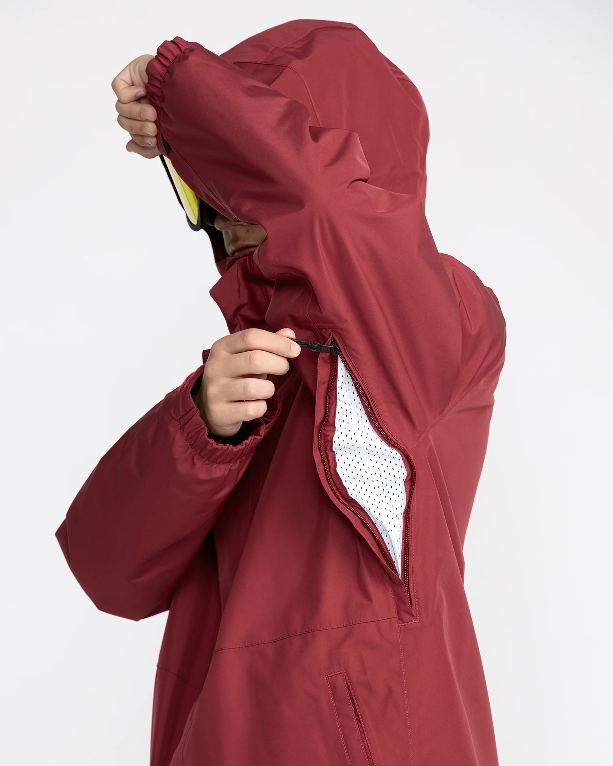 Dua Gore-Tex Jacket - Burnt Red - Image 6