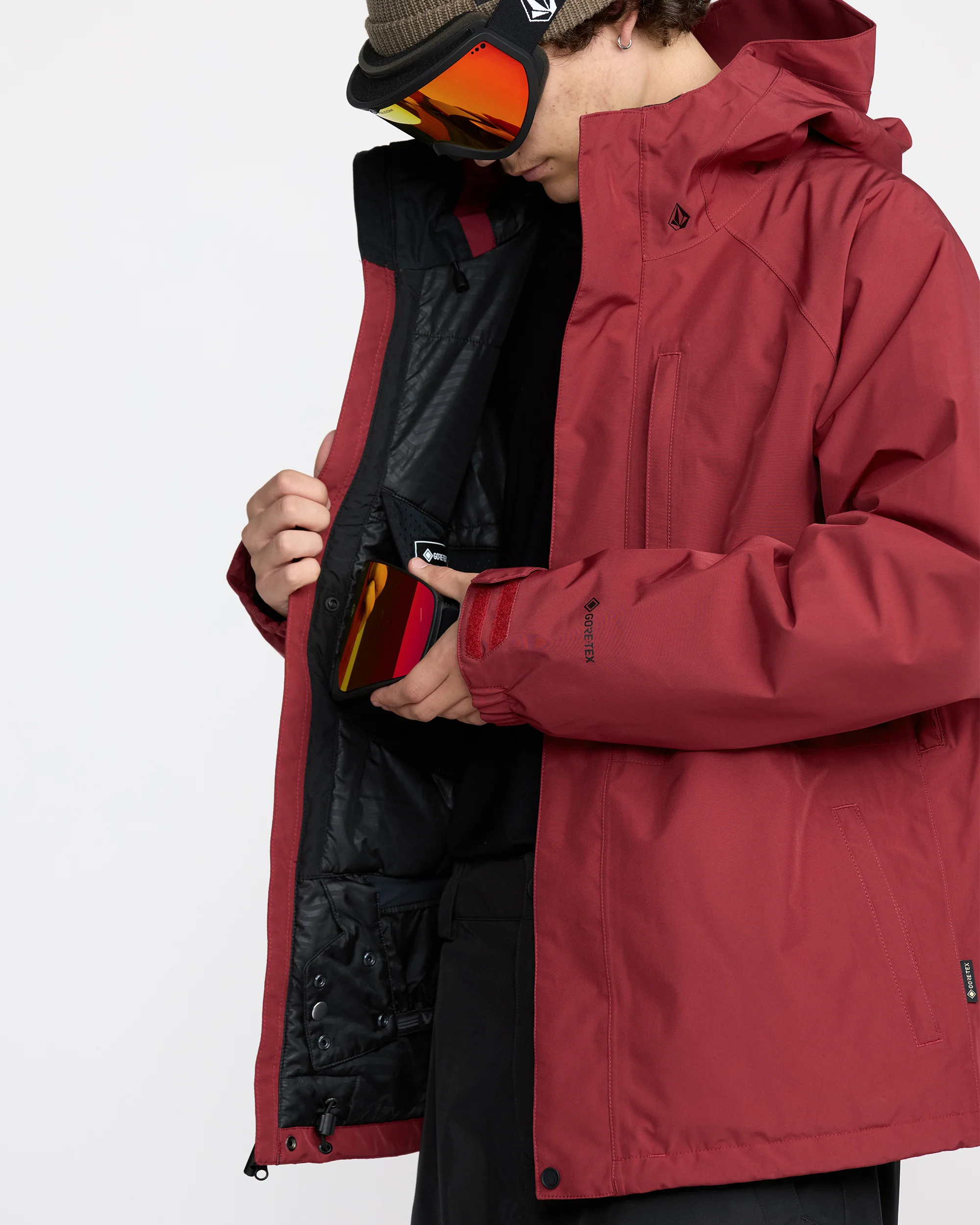 Dua Gore-Tex Jacket - Burnt Red - Image 7