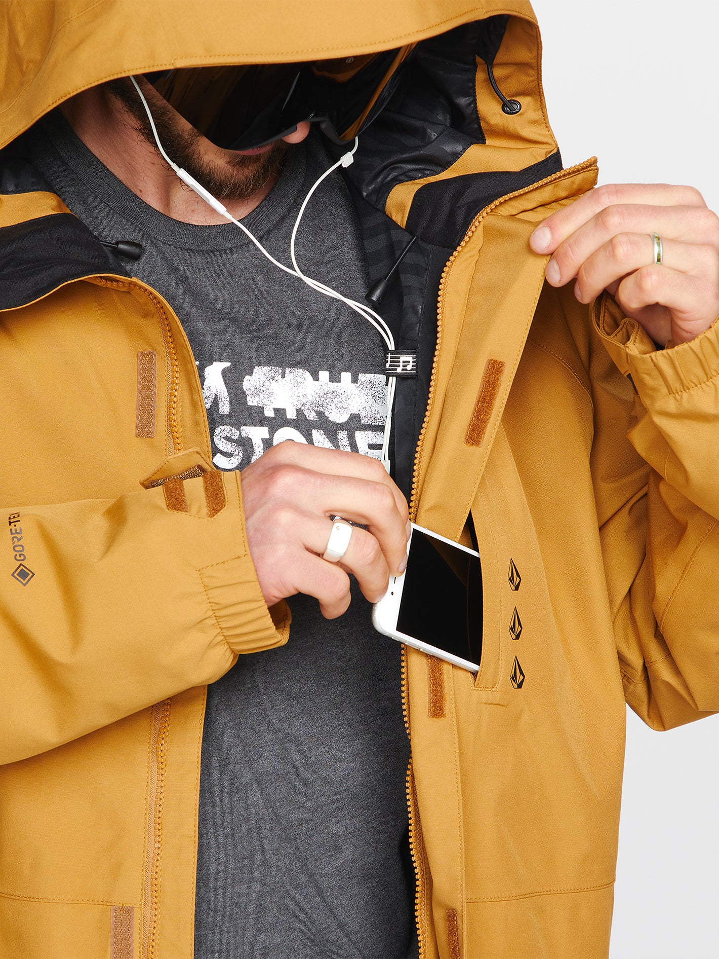 Dua Insulated Gore-Tex Jacket - Caramel - Image 13