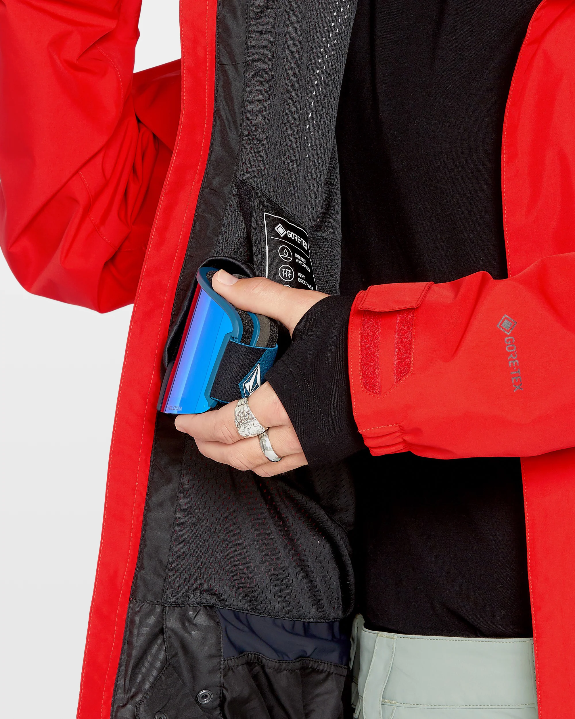 Dua Insulated Gore-Tex Jacket - Crimson - Image 7
