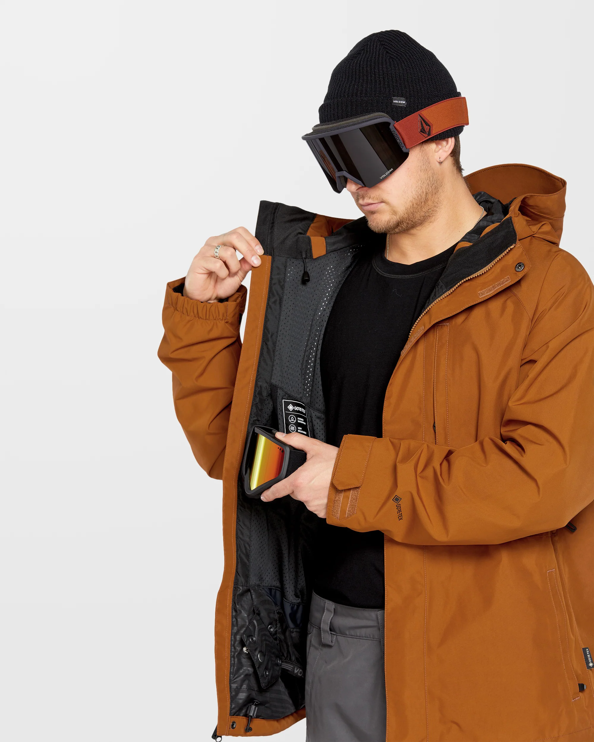 Dua Insulated Gore-Tex Jacket - Caramel - Image 7
