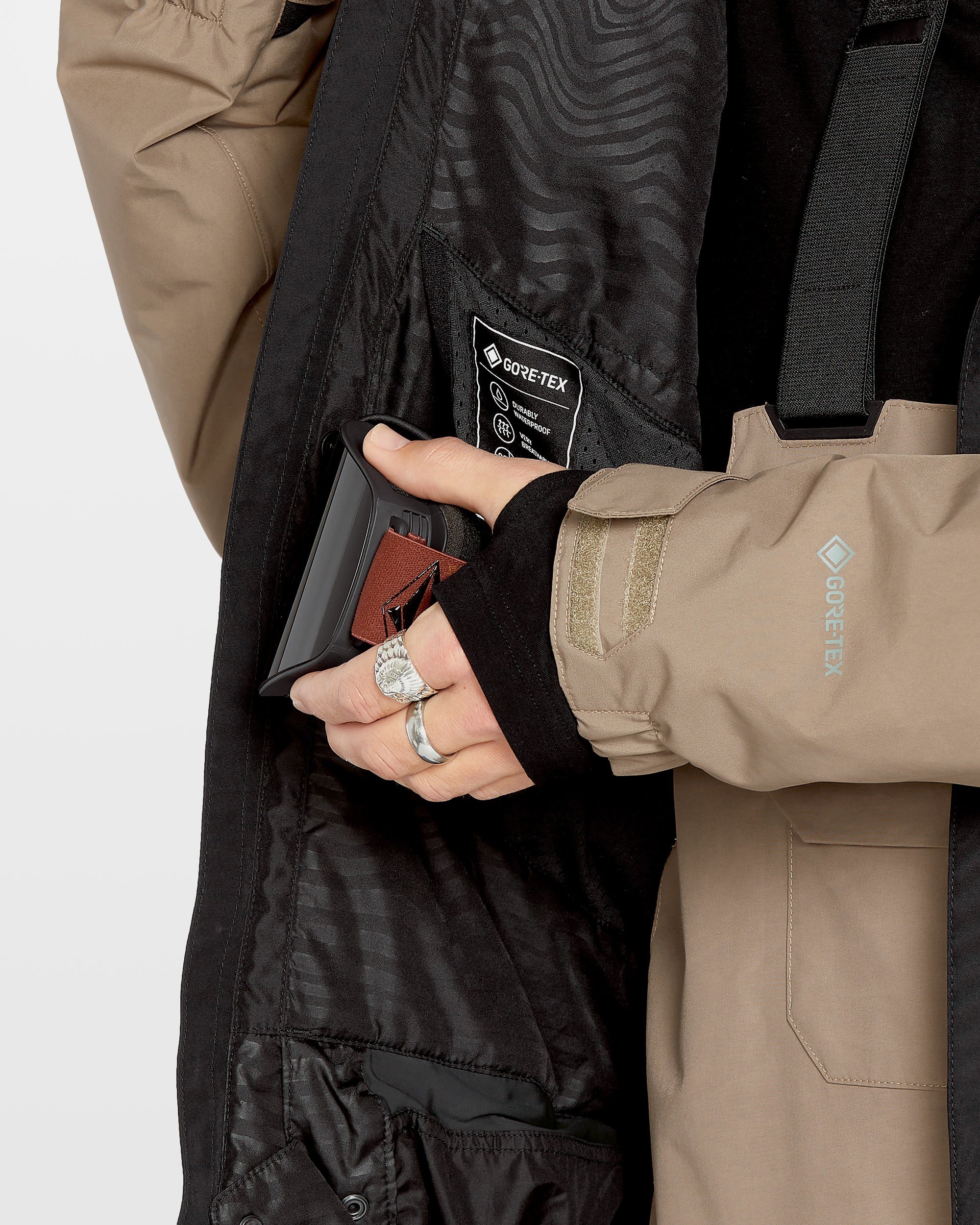 Dua Insulated Gore-Tex Jacket - Chestnut Brown - Image 8