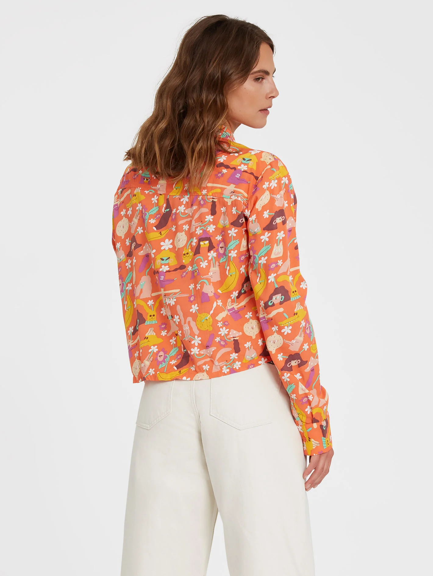 Egle Zvirblyte Shirt - LIVING CORAL - Image 2