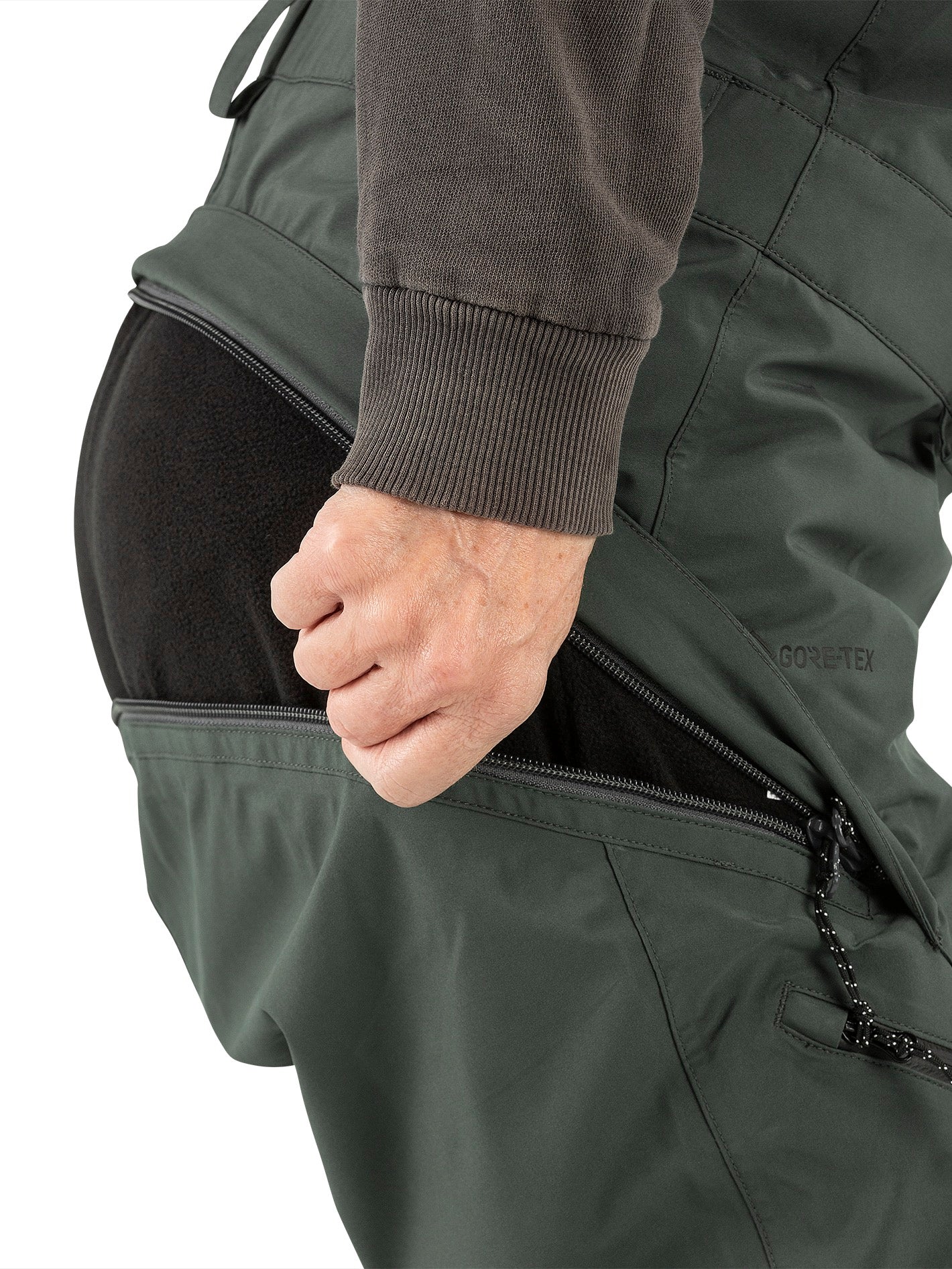Elm Stretch Gore-Tex Bib Overall - EUCALYPTUS - Image 10