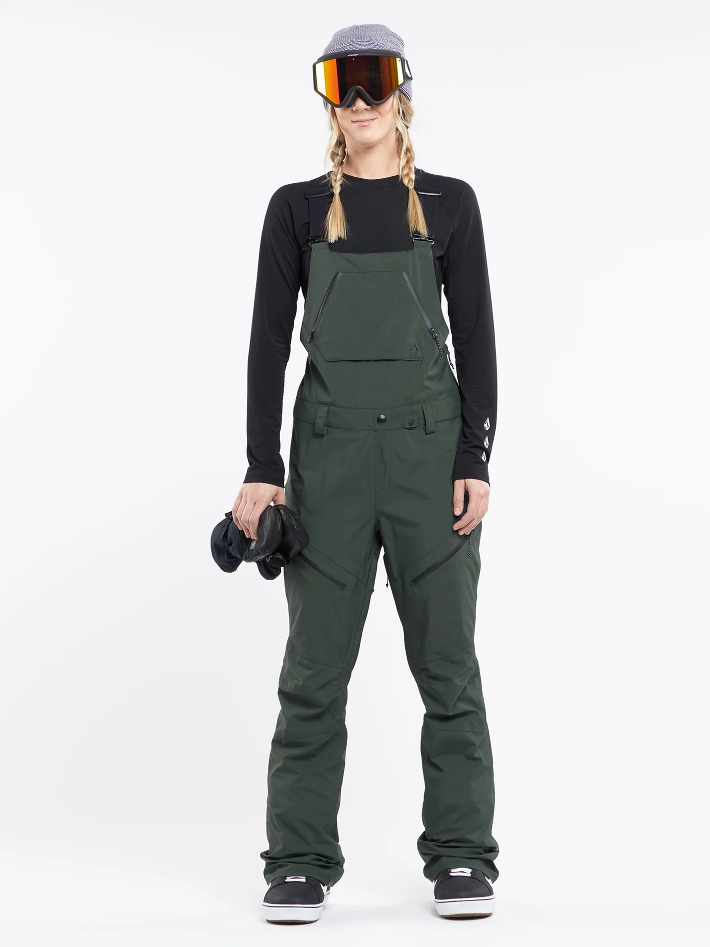 Elm Stretch Gore-Tex Bib Overall - EUCALYPTUS - Image 3