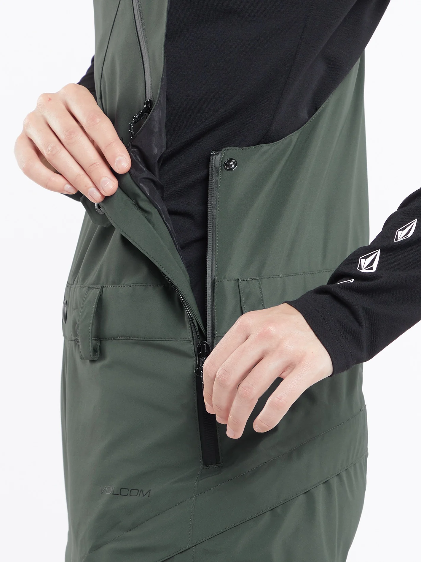 Elm Stretch Gore-Tex Bib Overall - EUCALYPTUS - Image 5