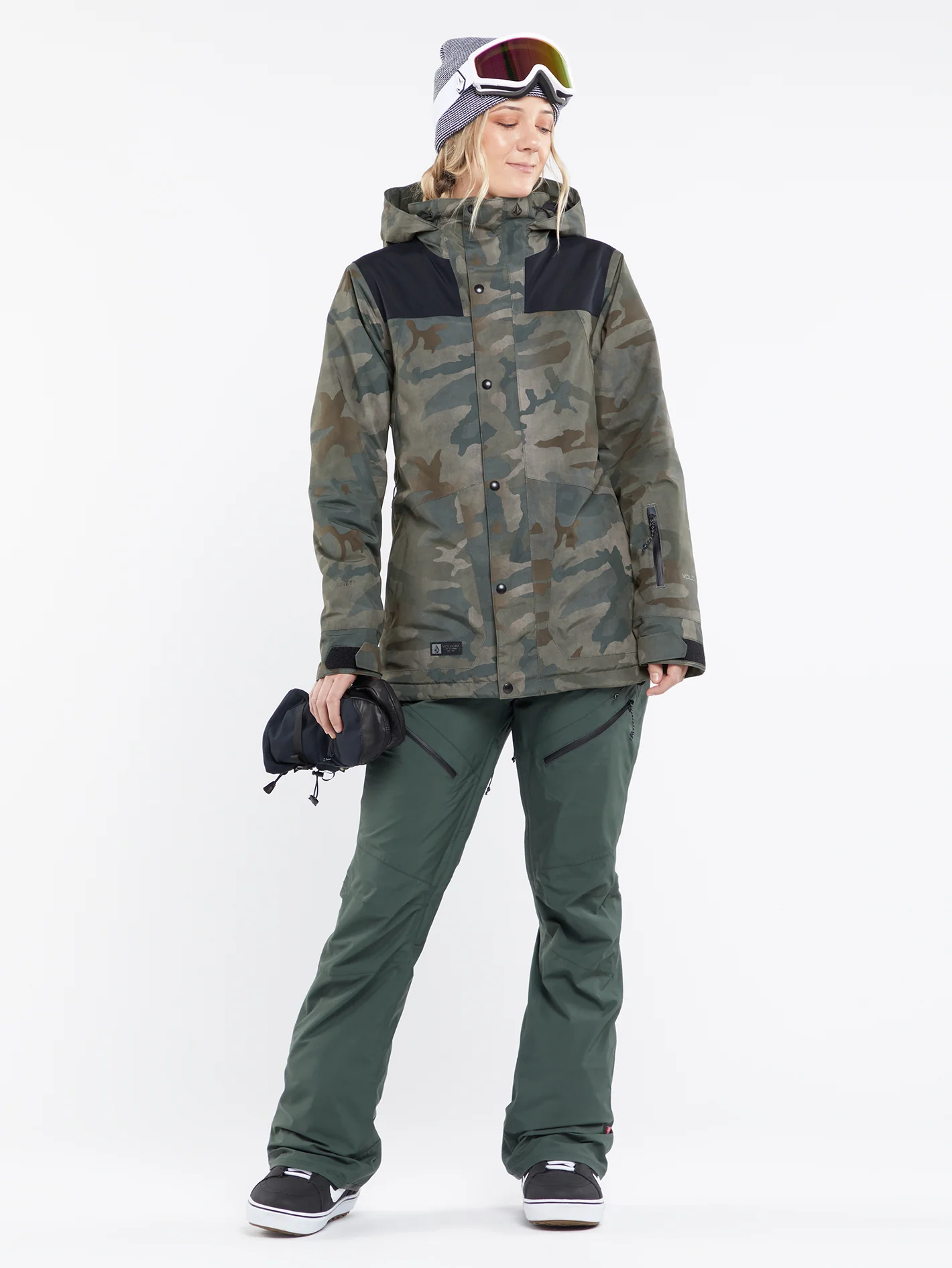 Elm Stretch Gore-Tex Bib Overall - EUCALYPTUS - Image 8
