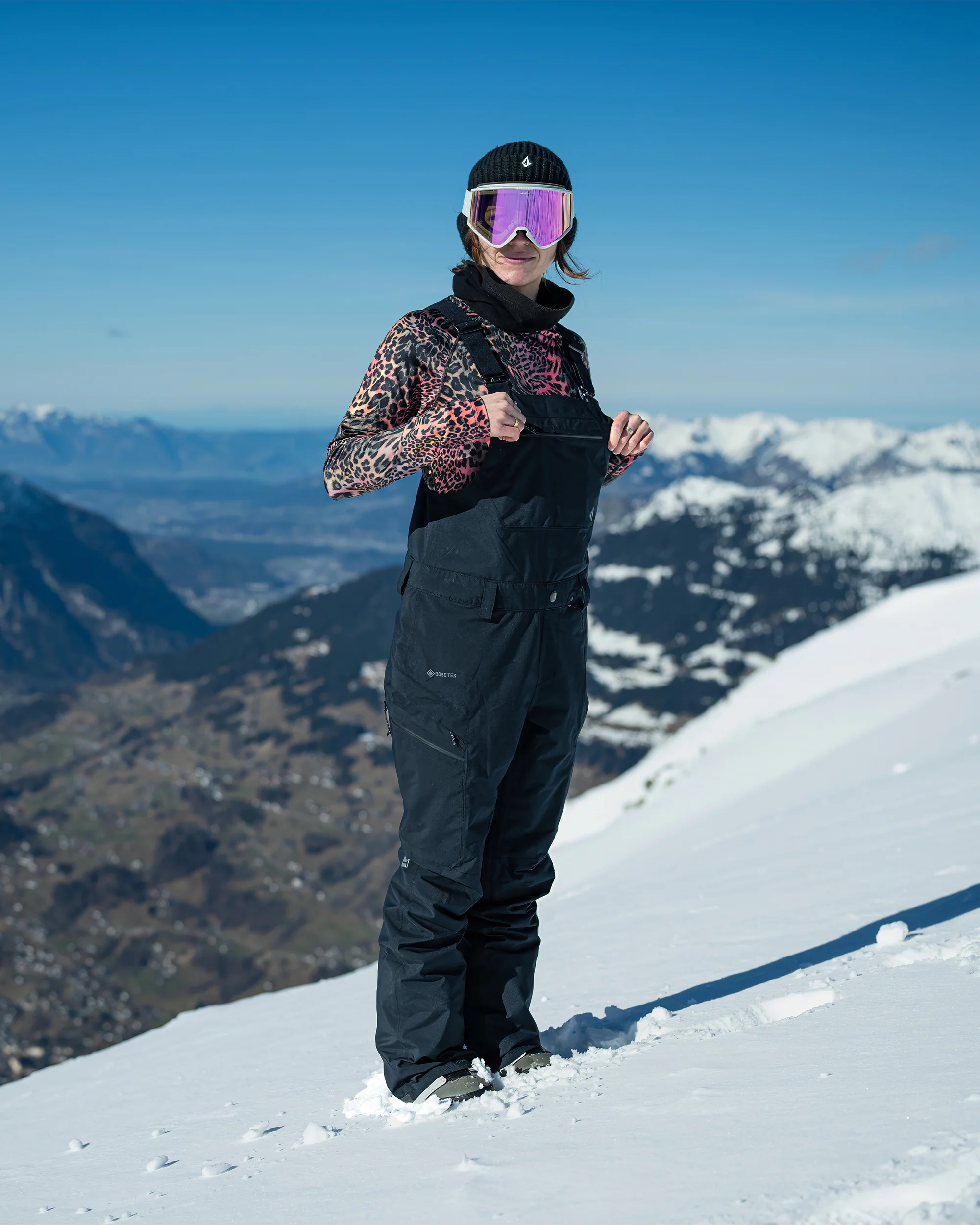 Elm Stretch Gore-Tex Bib Overall - Black - Image 2