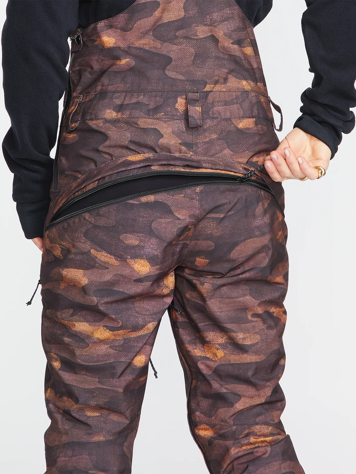Elm Stretch Gore-Tex Bib Overall - Dusk Camo - Image 6