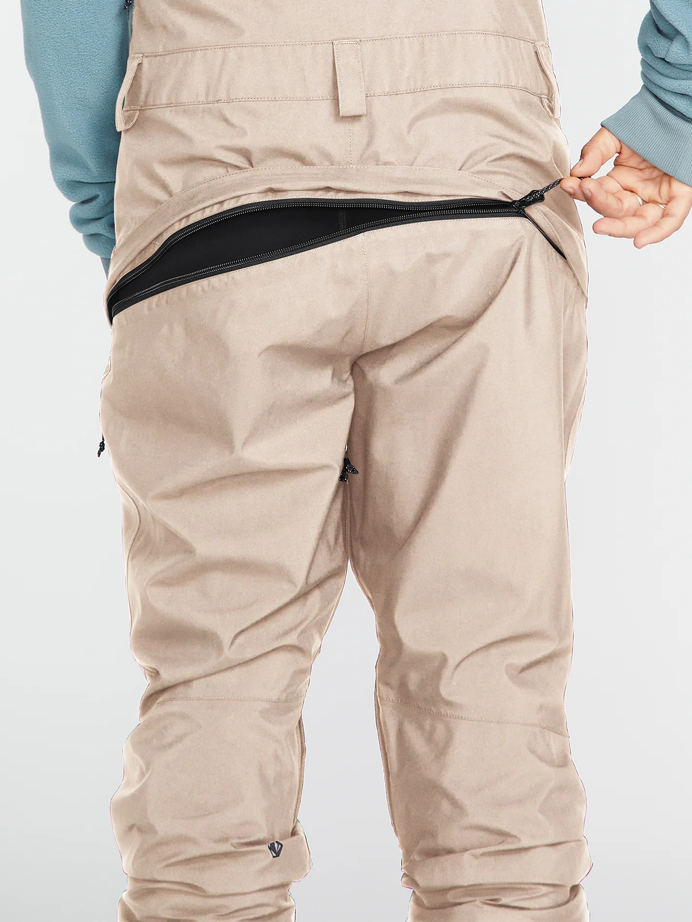 Elm Stretch Gore-Tex Bib Overall - Sand - Image 5